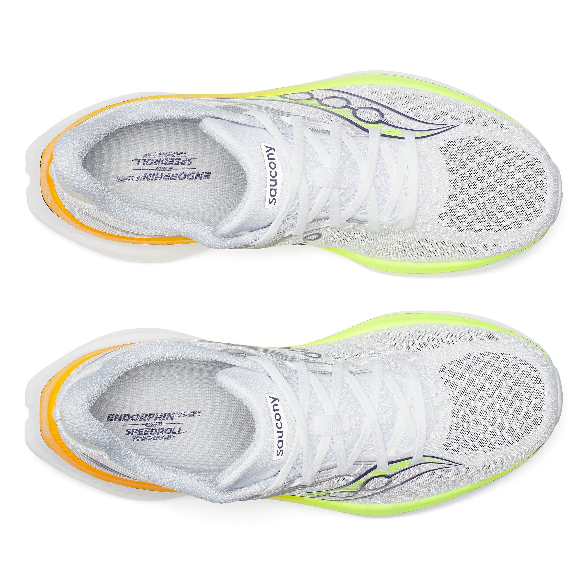 White/Citron - Saucony - Men's Endorph Spd5 Runners - 5