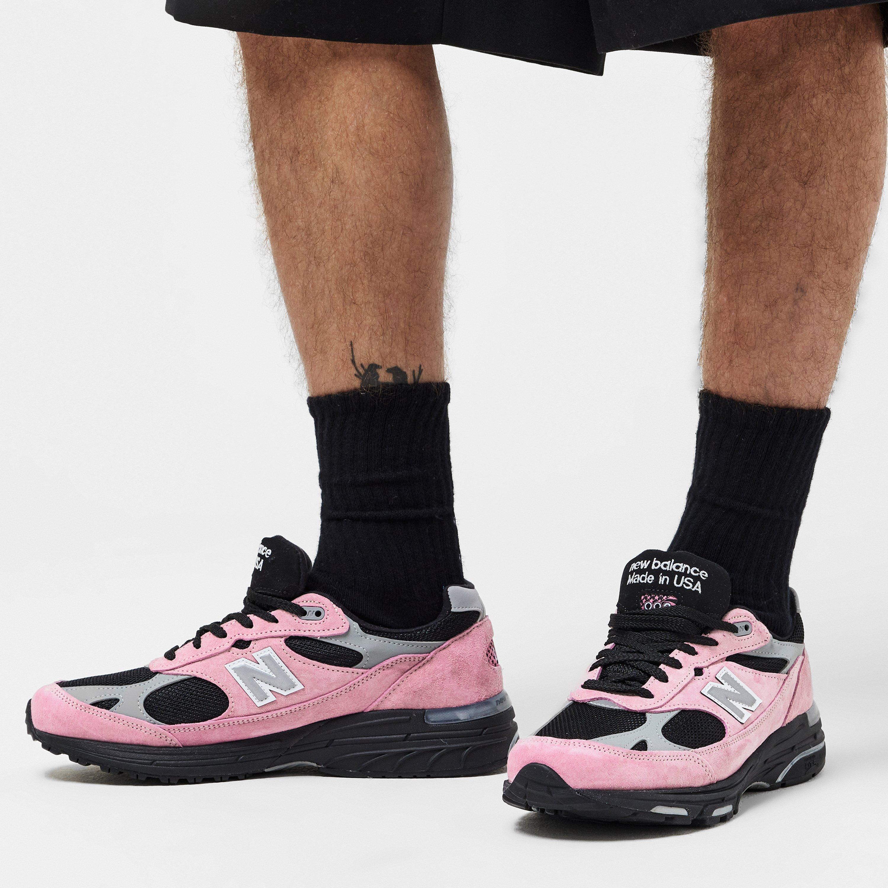 Pink/Black - New Balance - 993 Made in USA - 3