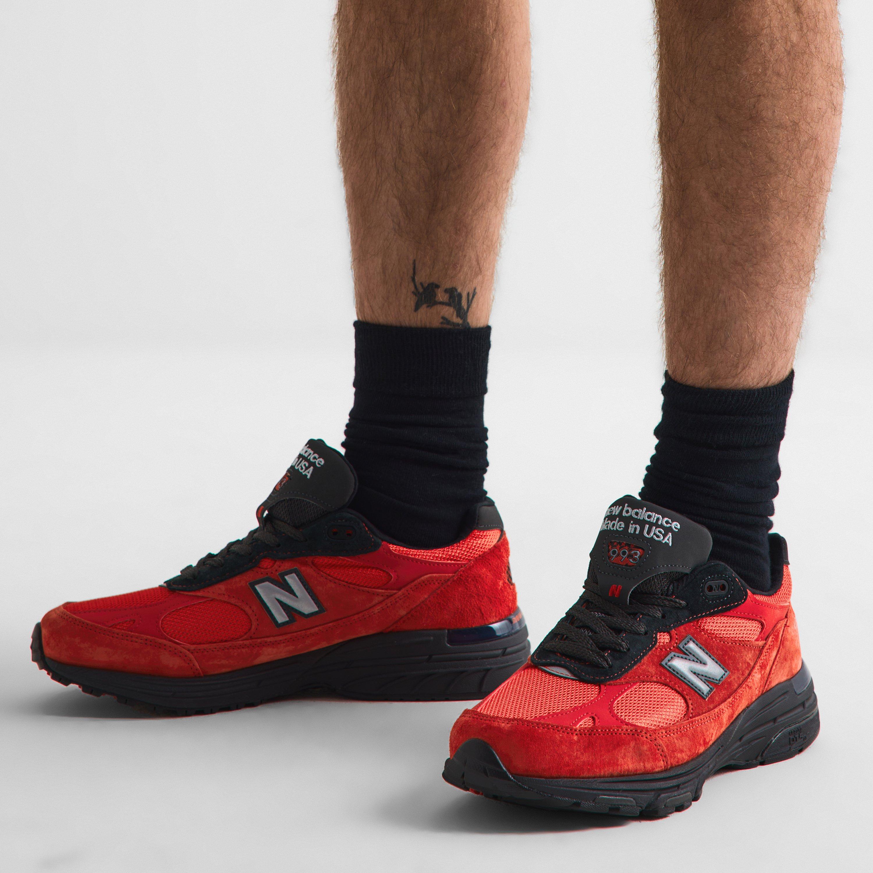 Red/Black - New Balance - NB 993 Mens - 3