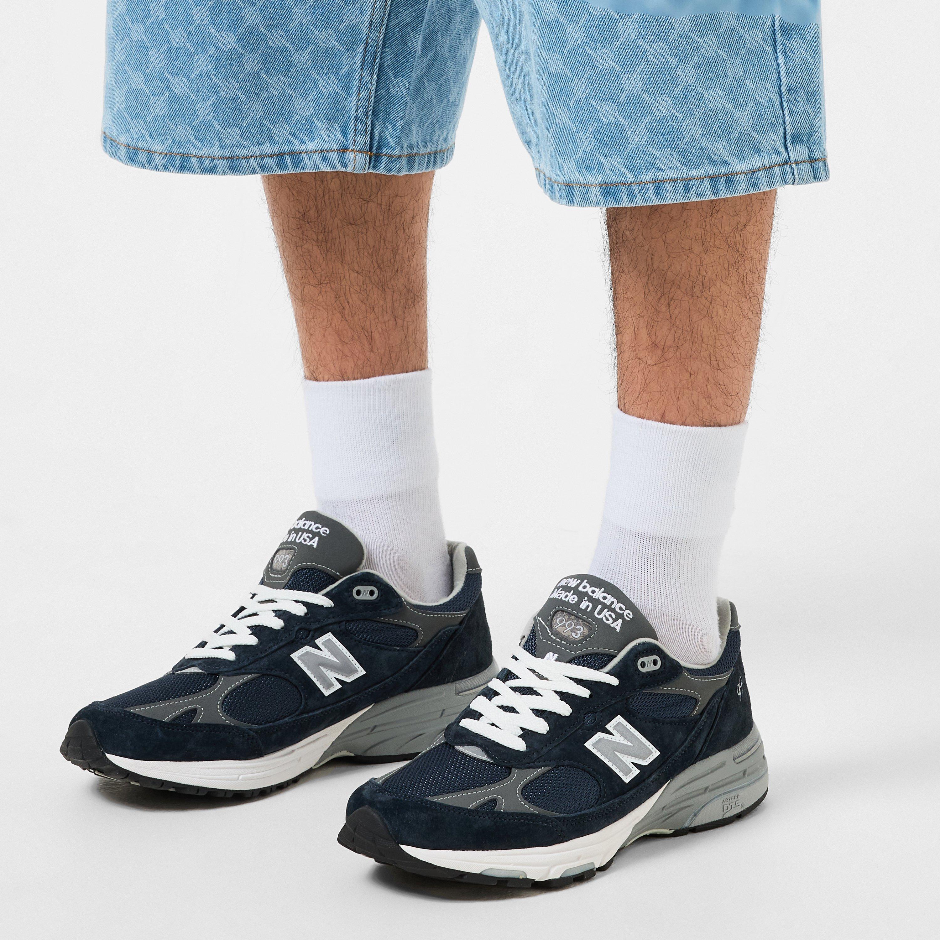 Navy - New Balance - 993 Core Shoes - 2