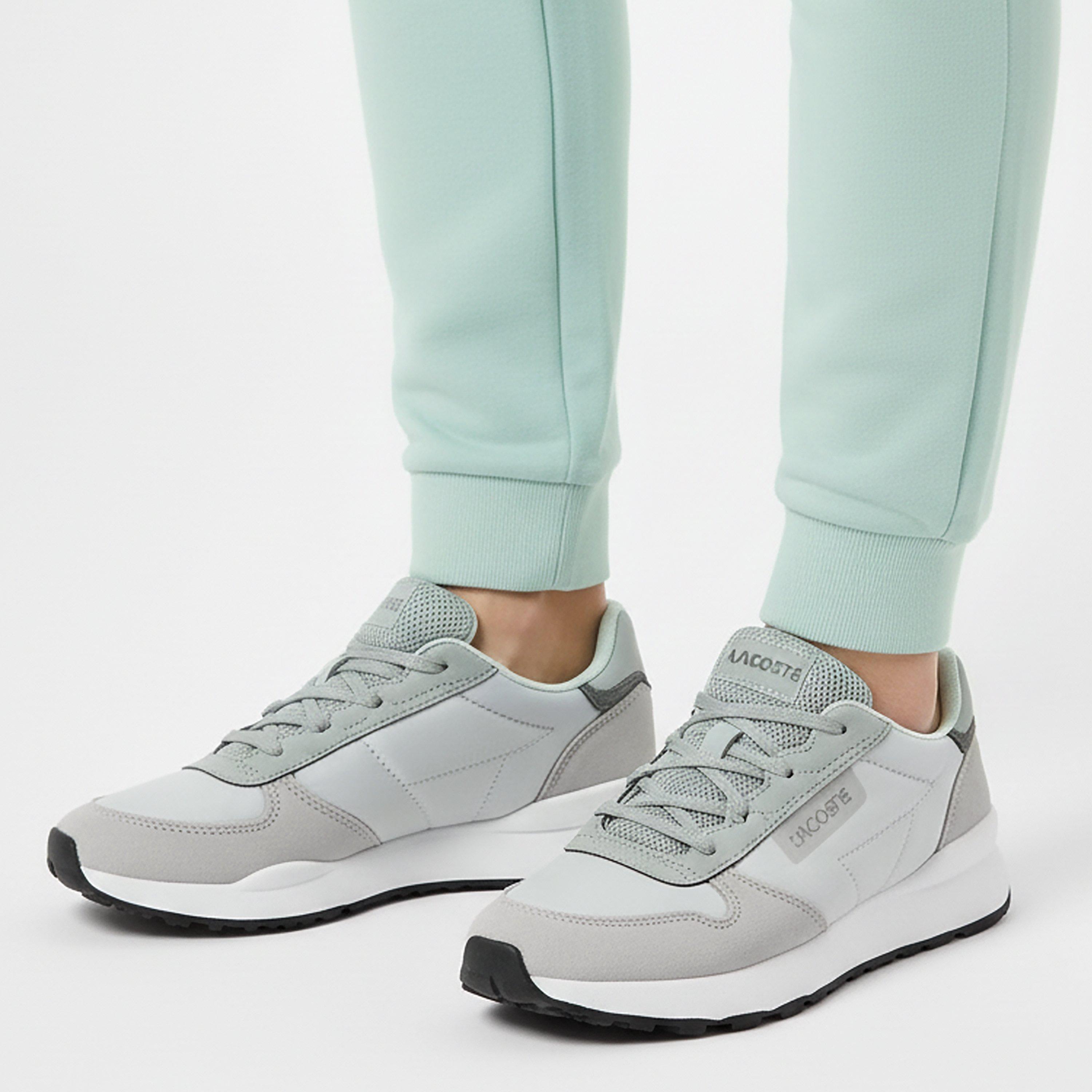 Gry/Wht 25Y - Lacoste - Men's Elite ActEVO Runners - 3
