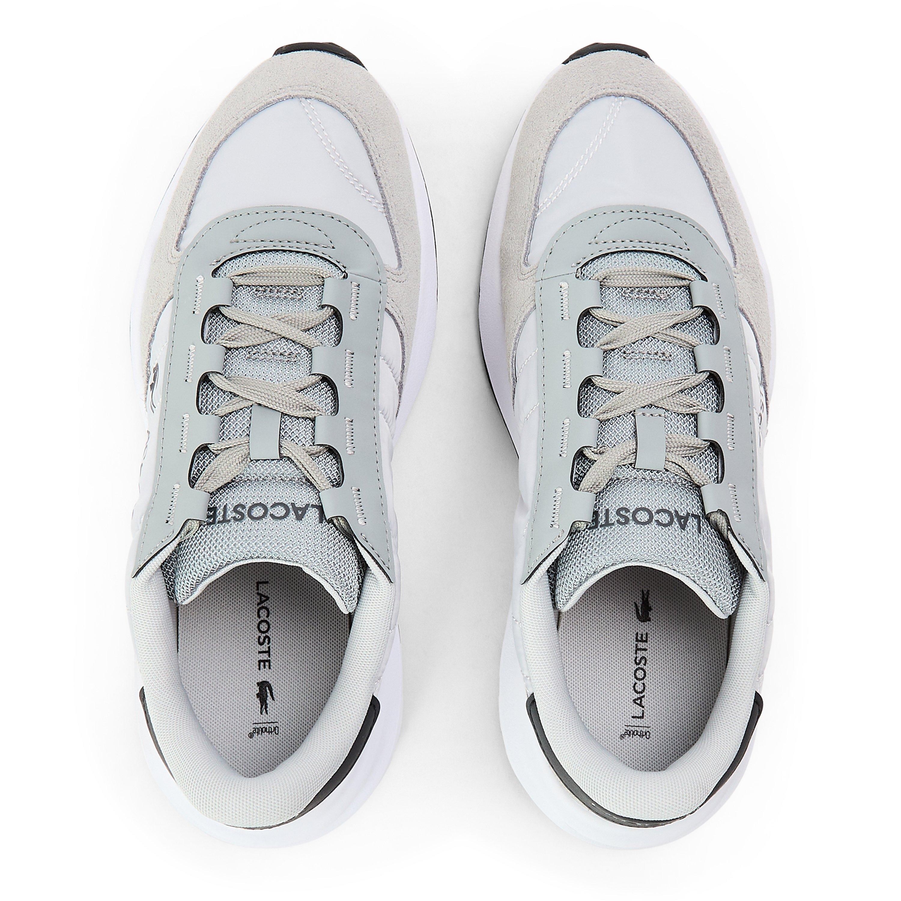 Gry/Wht 25Y - Lacoste - Men's Elite ActEVO Runners - 4