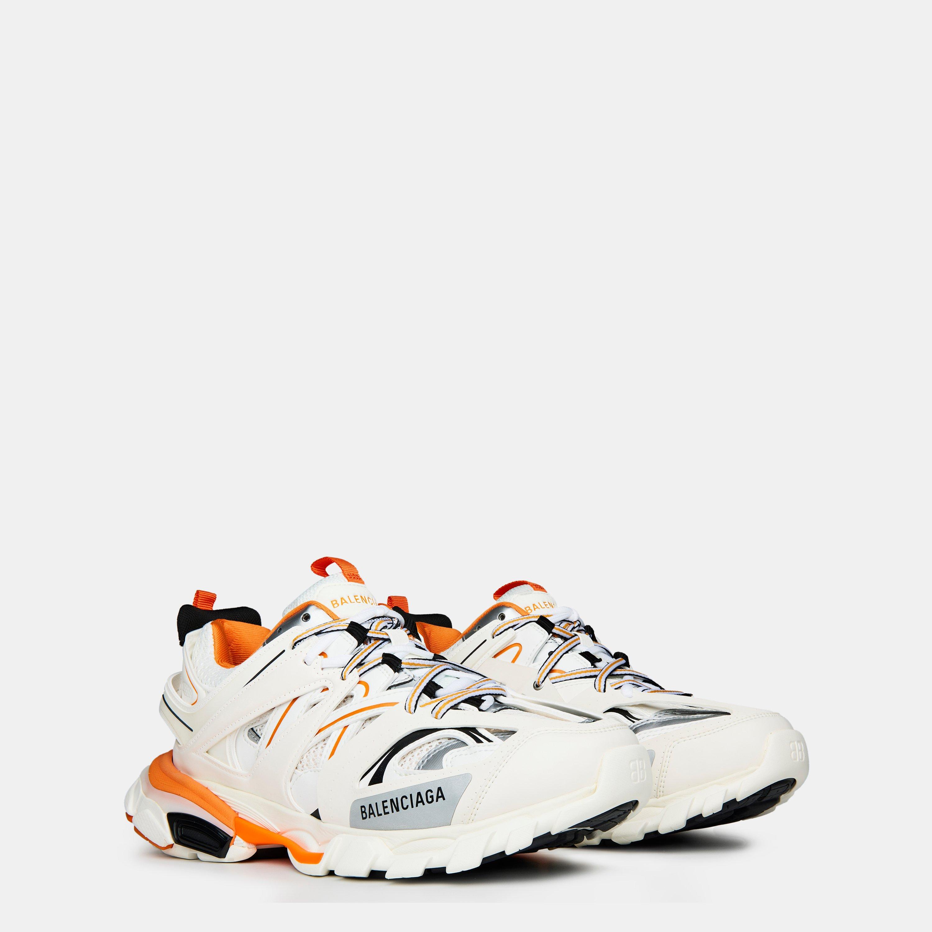 Blanc/Orng 9059 - Balenciaga - Track Runners - 4