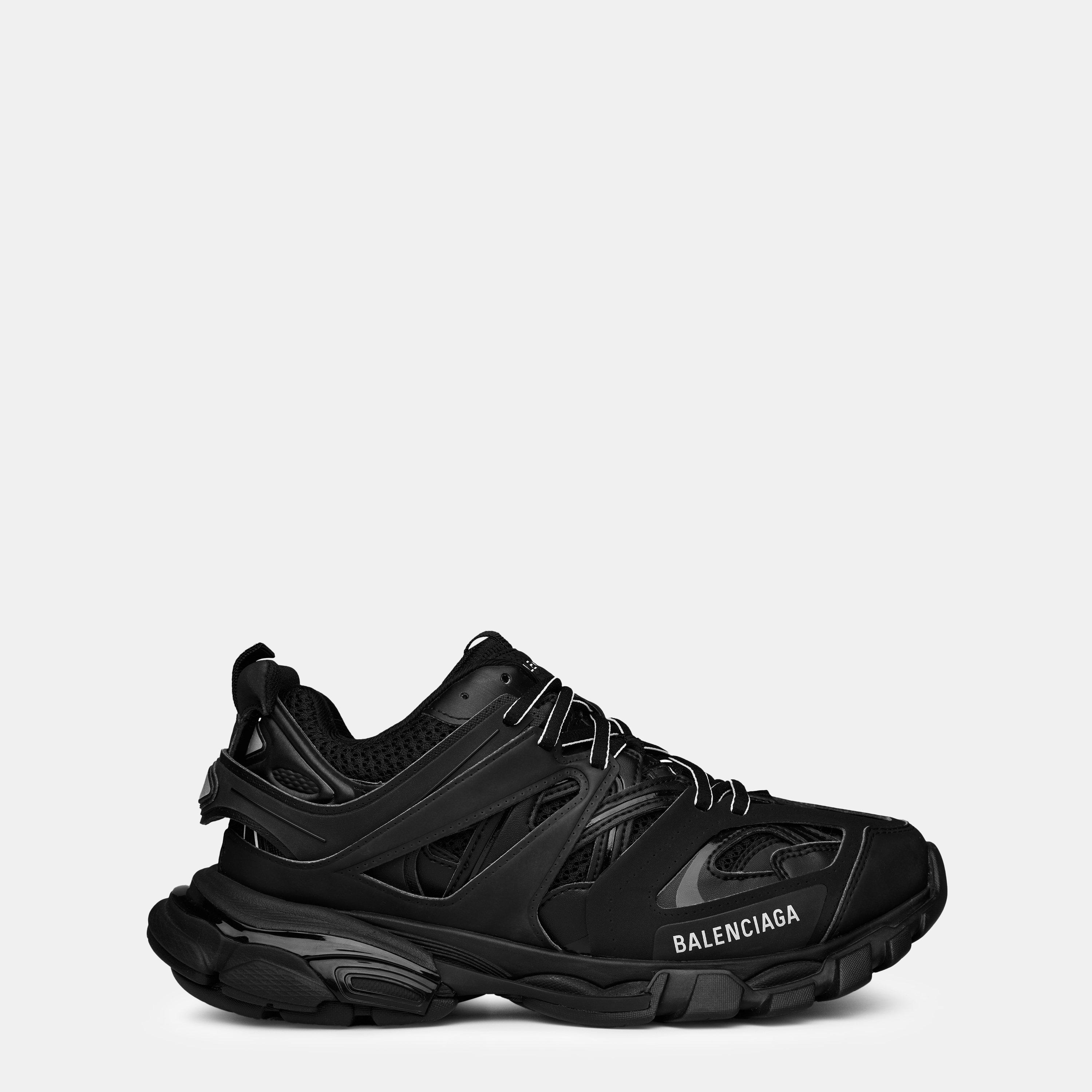 Balenciaga Men's Track Runners - Black - 9 (43)