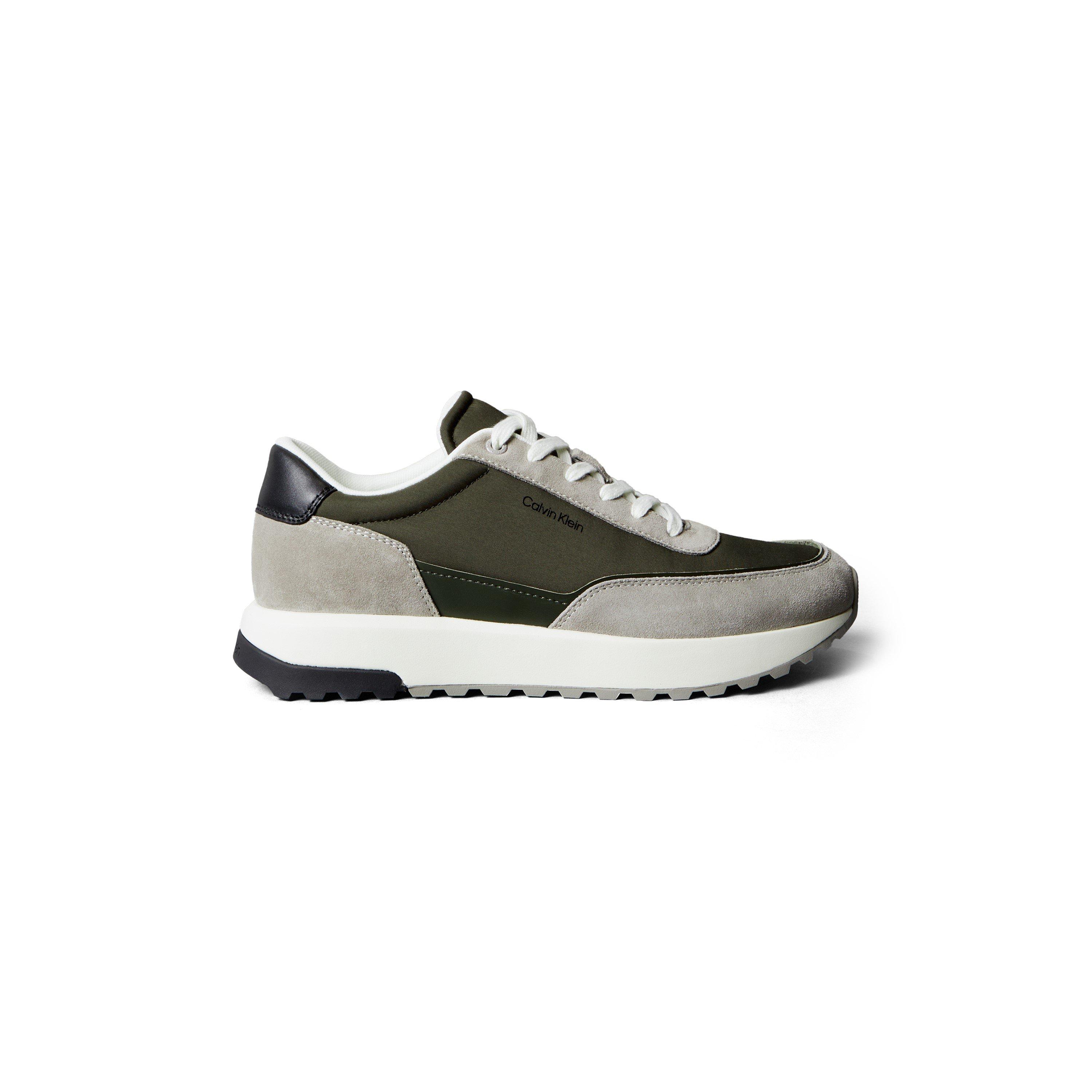 Calvin Klein Men's Low Top Runners - Rock/Biege - Size 8 (42)