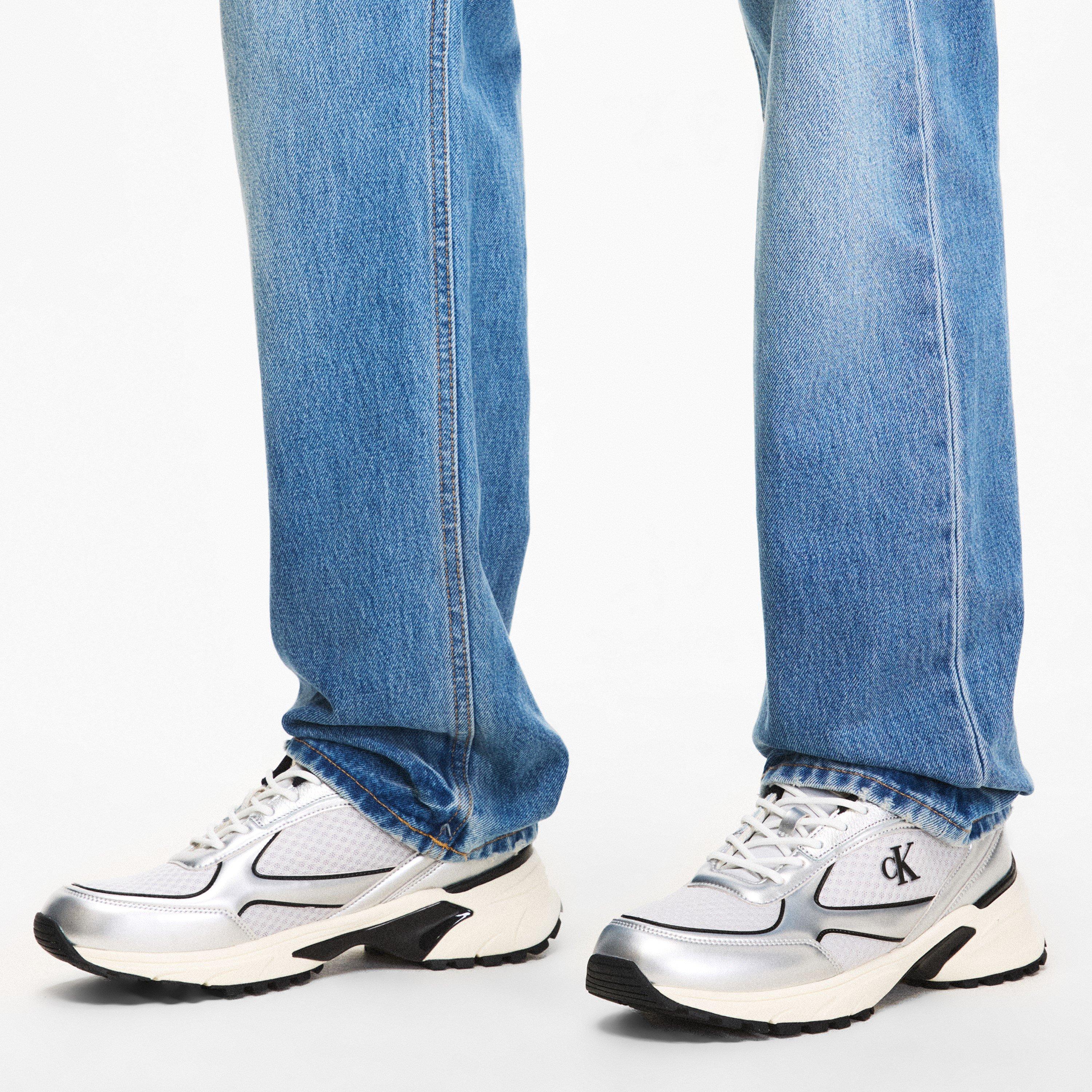 White/Silver - Calvin Klein - Men's Hike Runner Runners - 3