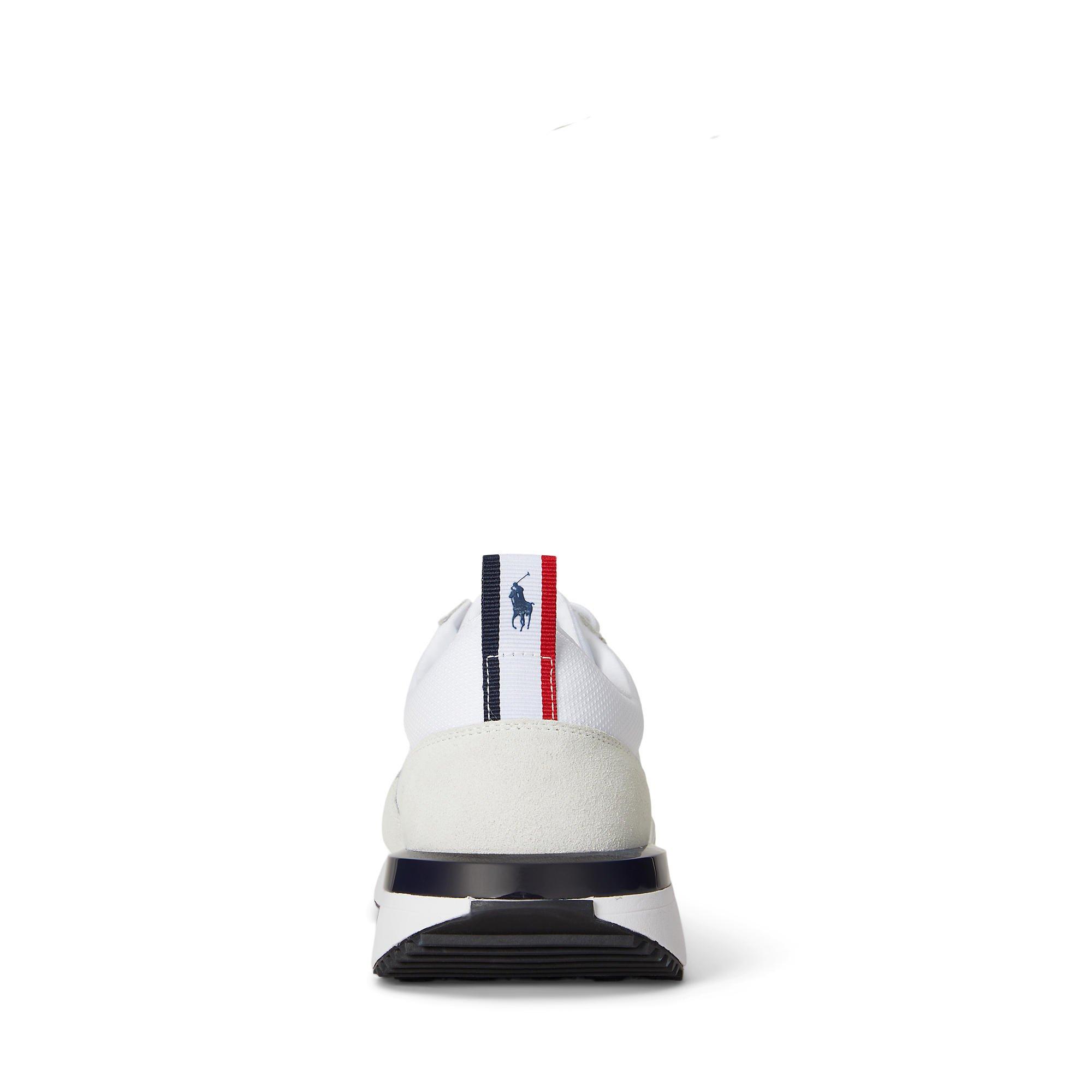 Wht/Nvy/Red - Polo Ralph Lauren - Men's Train 89 Runners - 4