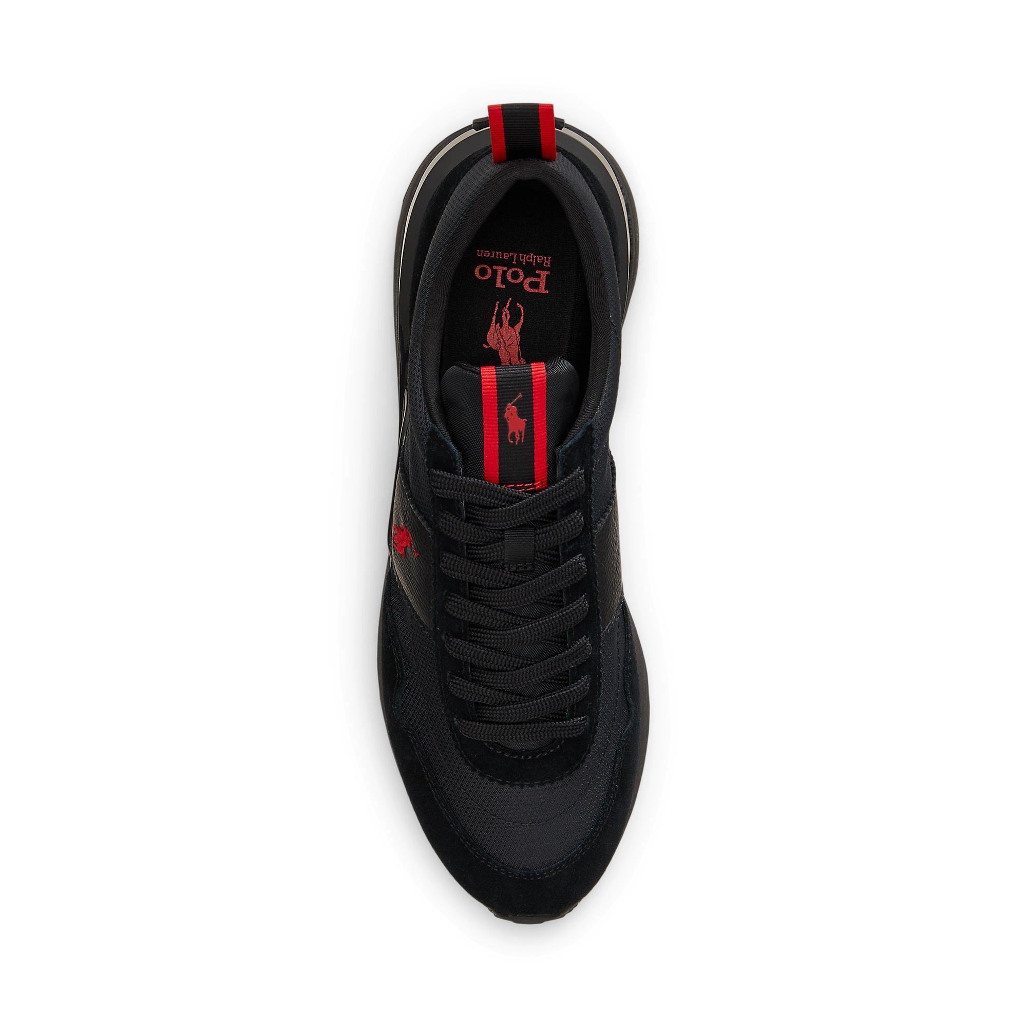 Triple Blk/Red - Polo Ralph Lauren - Men's Train 89 Runners - 4