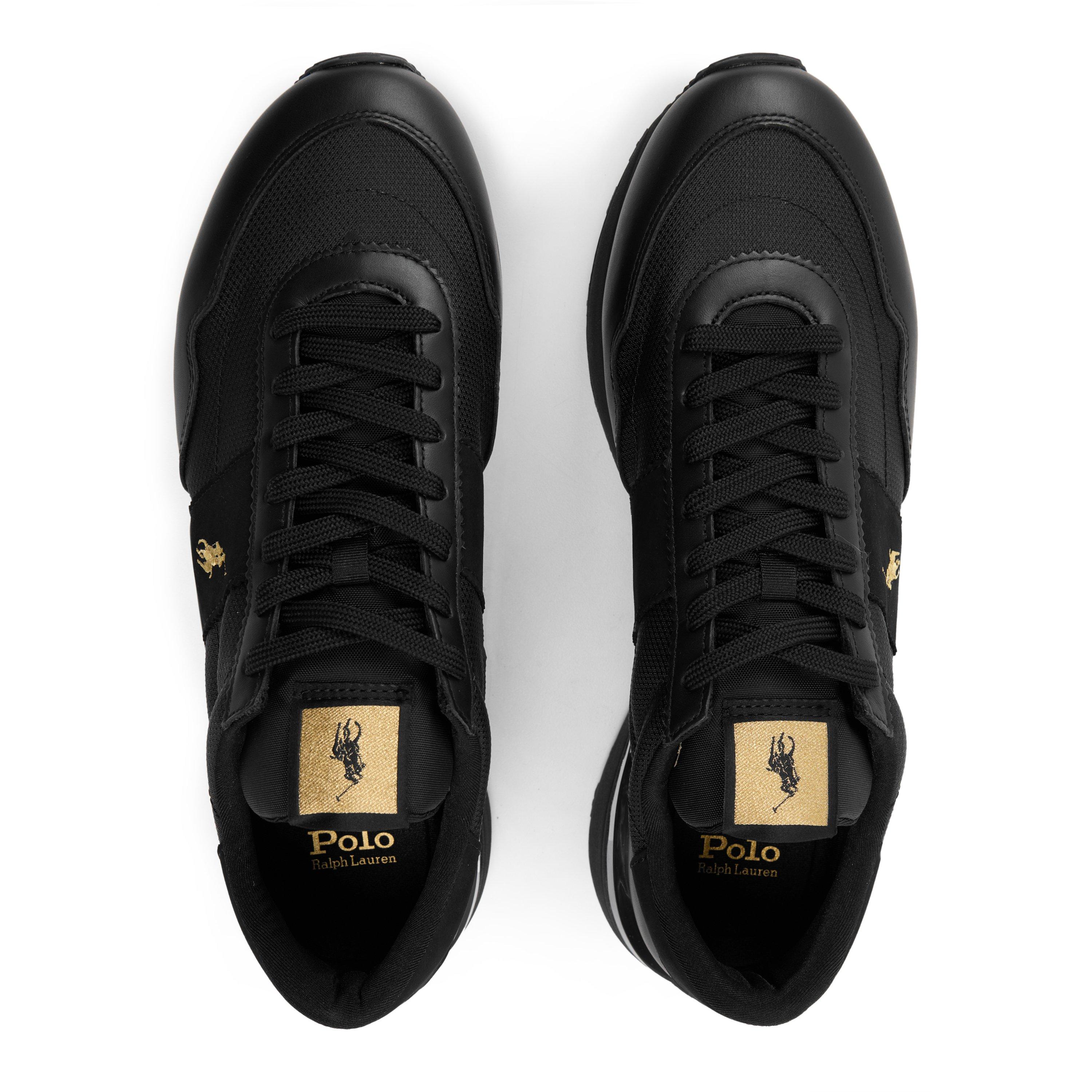 Black/Gold - Polo Ralph Lauren - Men's Train 89 Runners - 4