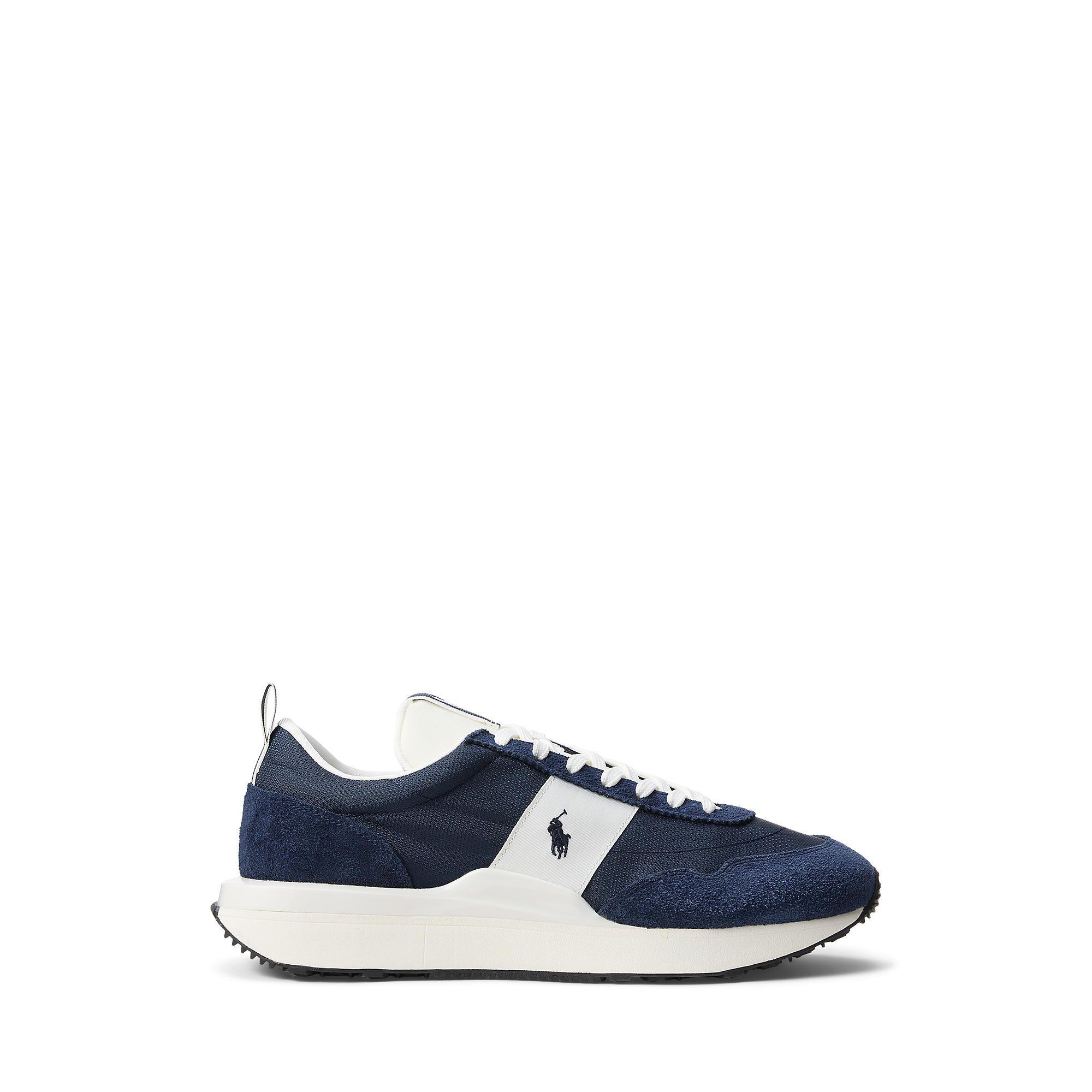Polo Ralph Lauren Men's Train 89 Runners - Navy/White - 7 (41)