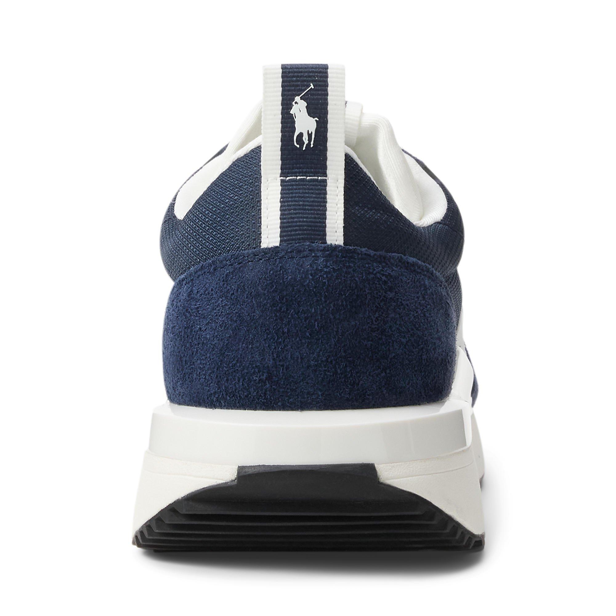 Navy/White - Polo Ralph Lauren - Men's Train 89 Runners - 4