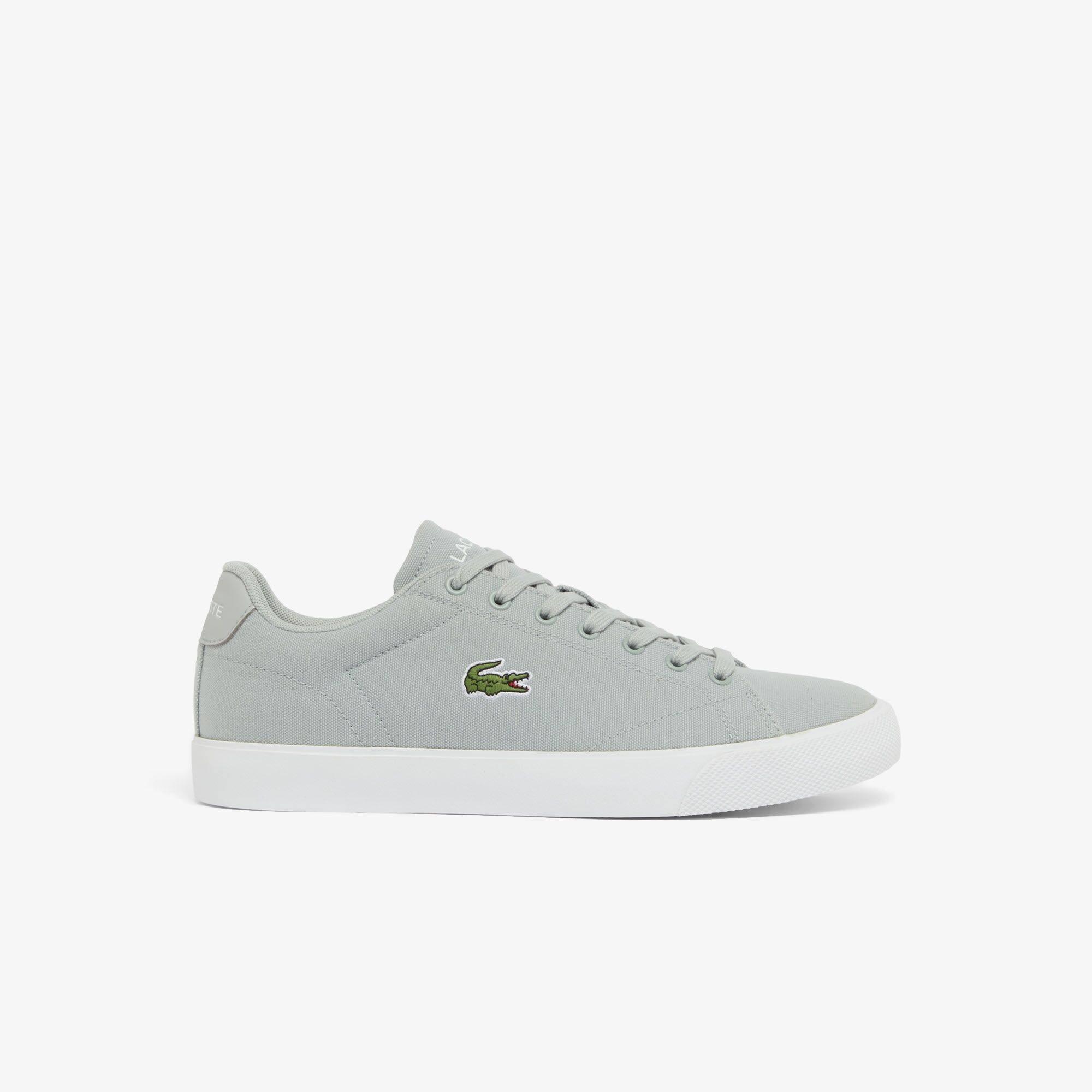 Lacoste Men's Low-Top Trainers - Gry/Wht 25Y - 8 (42)