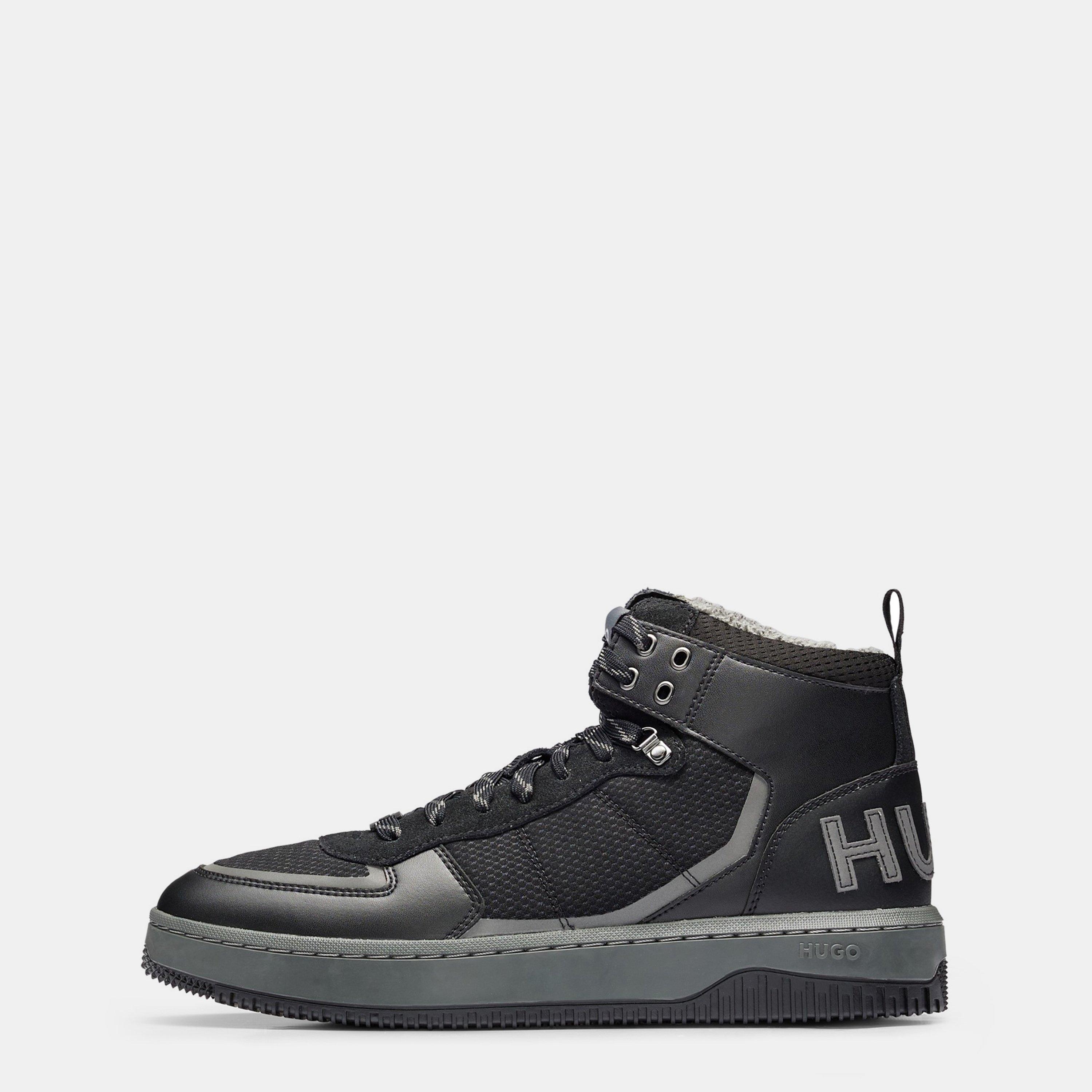 Black - Hugo - Men's Kilian Hito Hkmx High-Top Trainers - 2