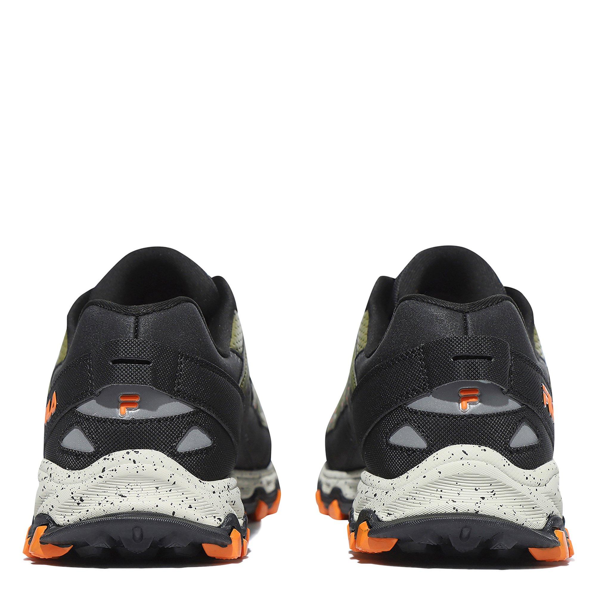 GRN/BLK/ORG - Fila - Firetrail EVO Shoes Mens - 6