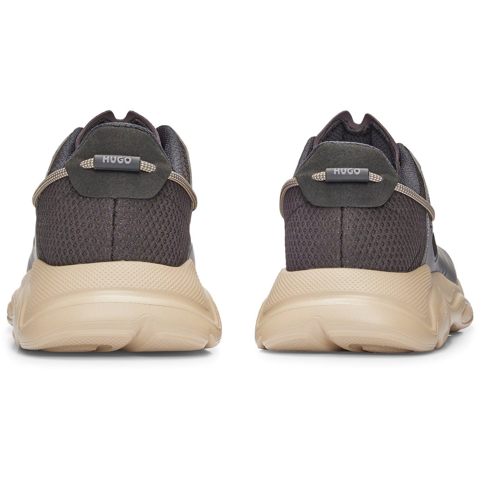 Grey - Hugo - Men's Leon Runners - 3