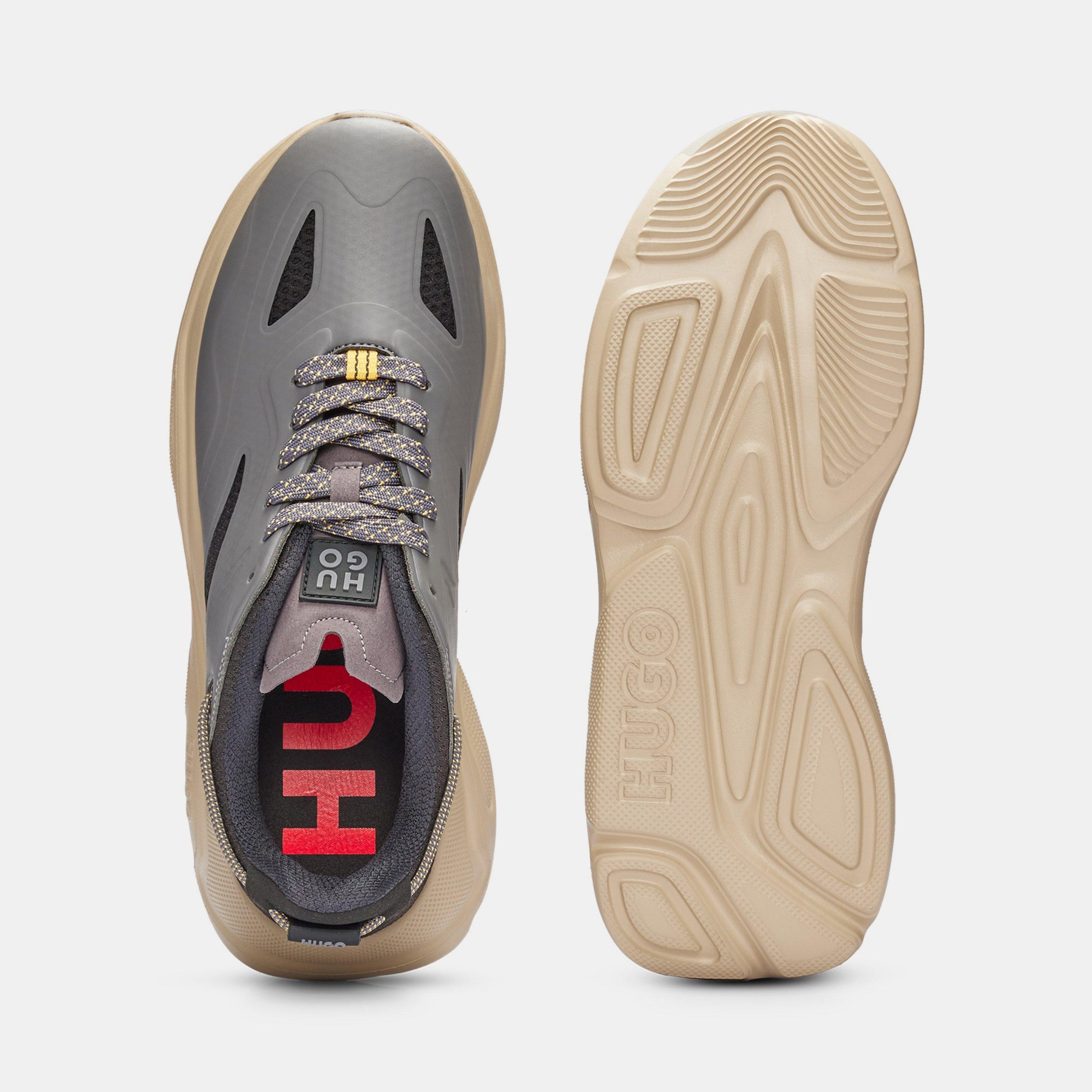 Grey - Hugo - Men's Leon Runners - 6