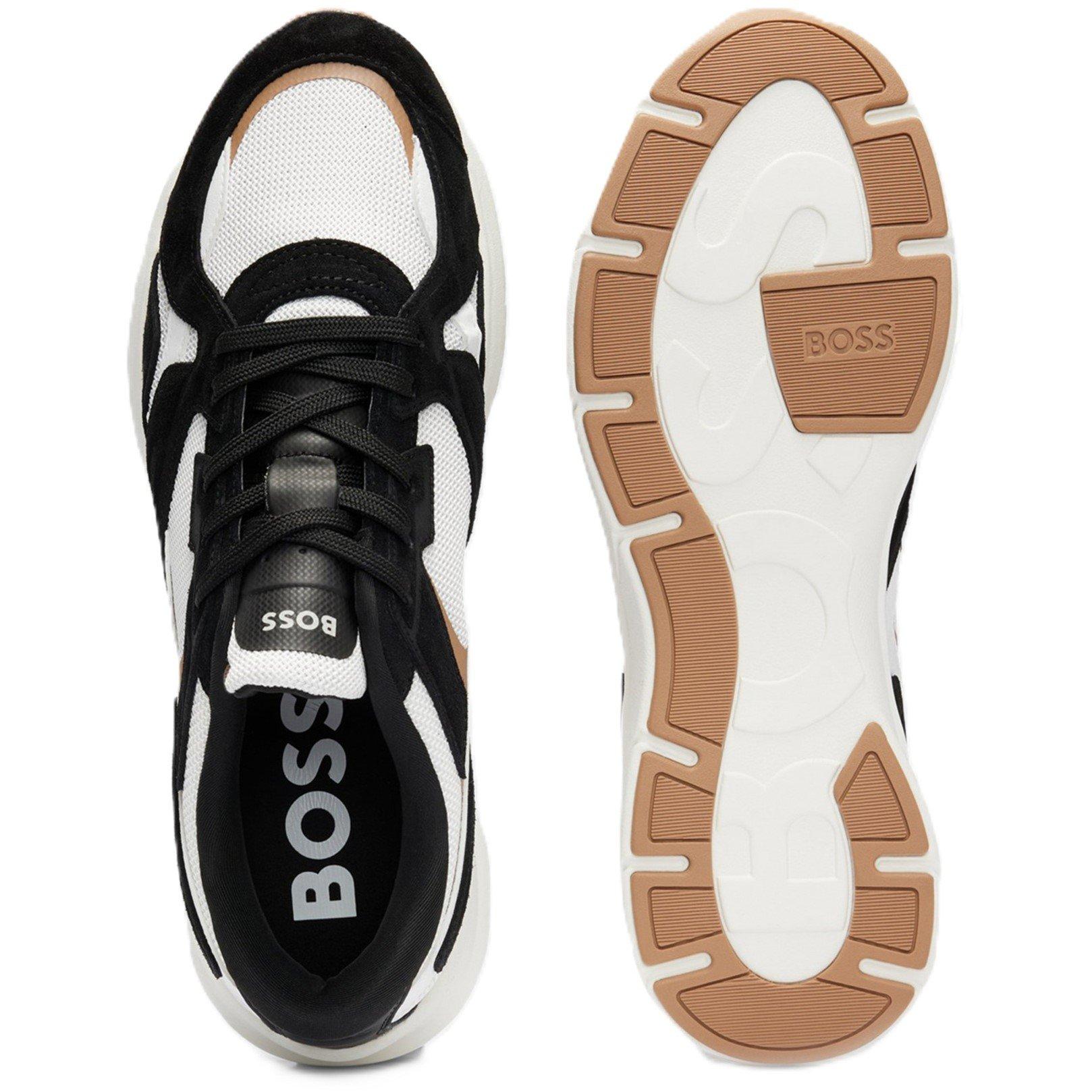 Charcoal - Boss - Men's Owen Running Trainers - 3