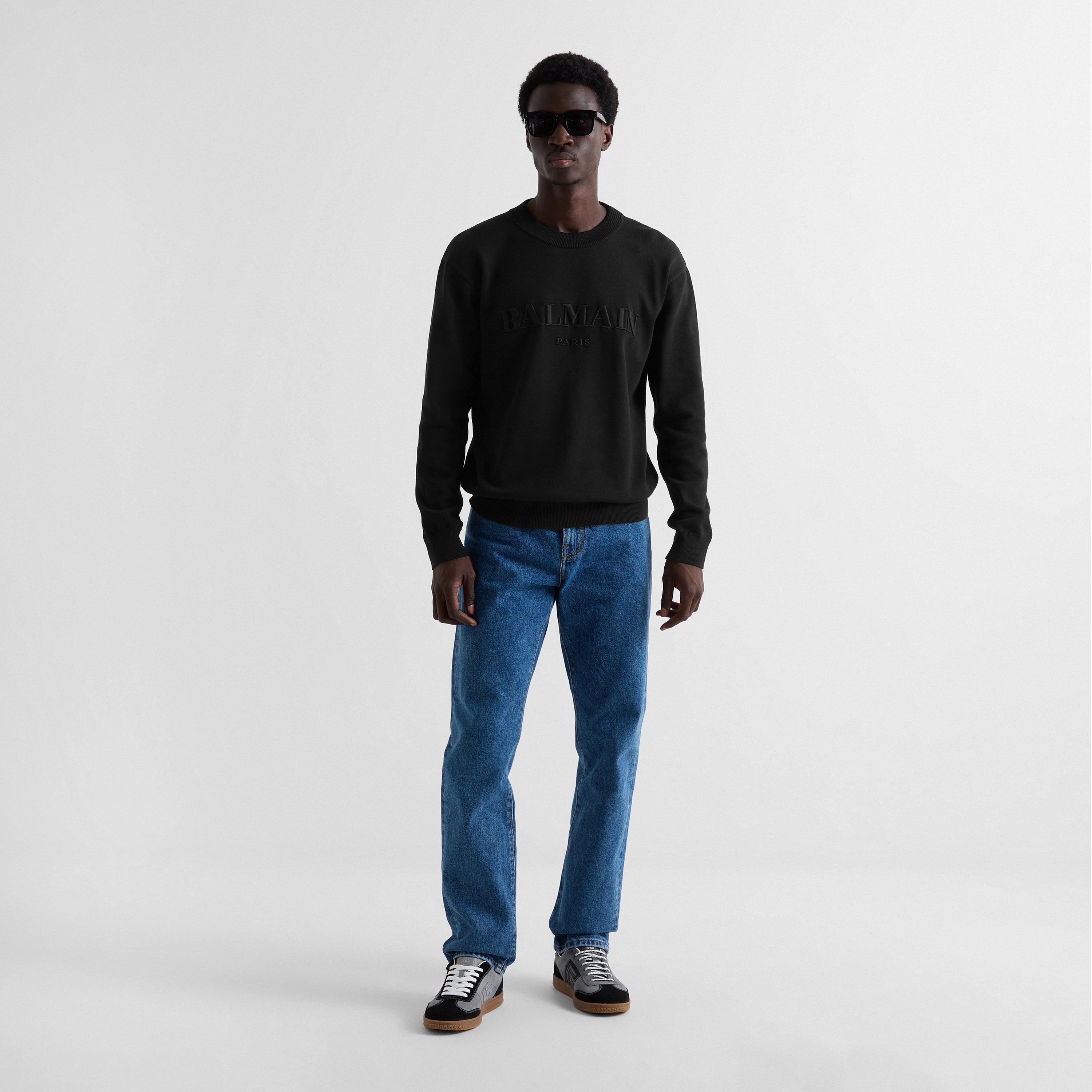 Grey - Balmain - Men's Low-Top Trainers - 6