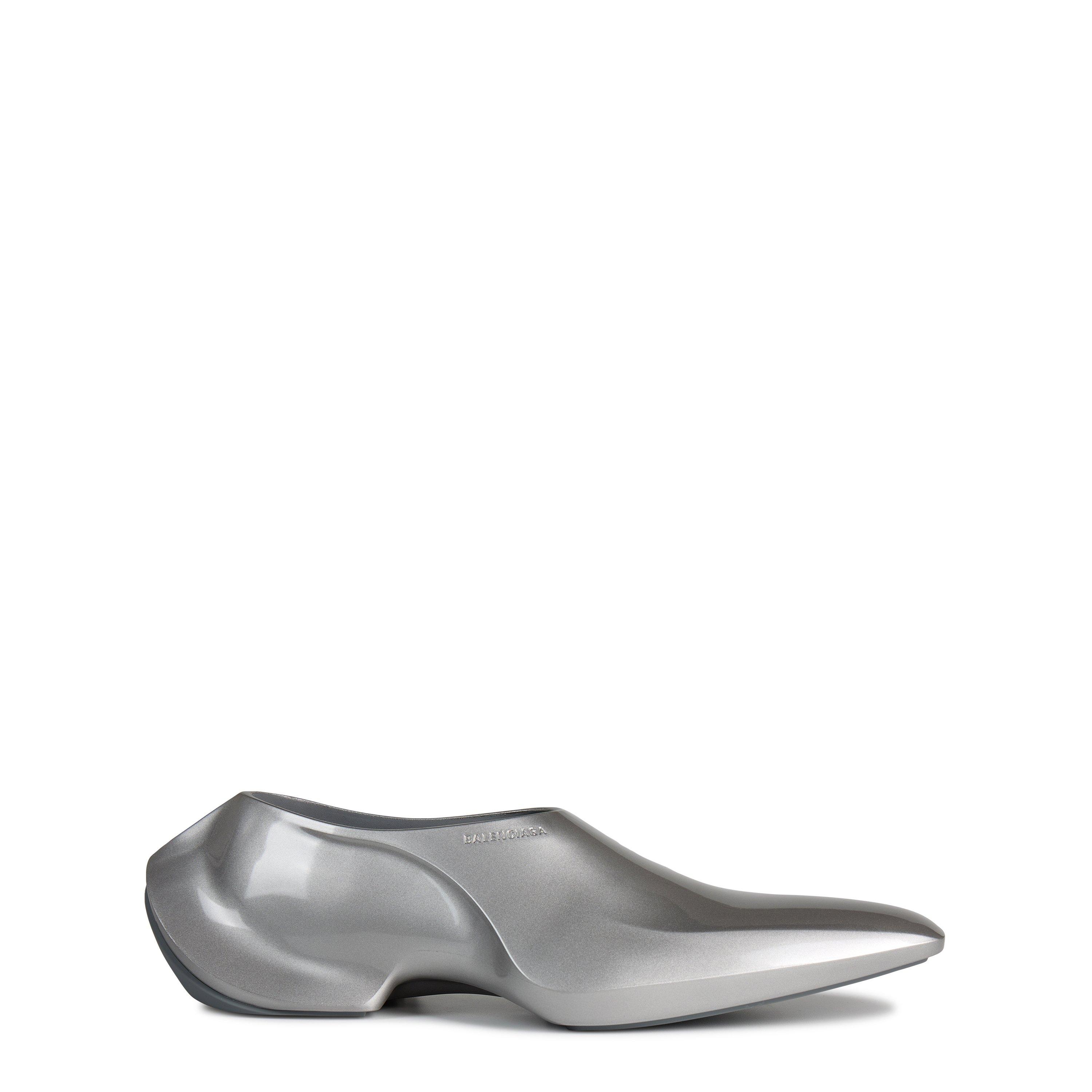 靴 Balenciaga space shoes shiny 42 BALENCIAGA Space $1100 Men's Black Shiny Rubber Shoes New