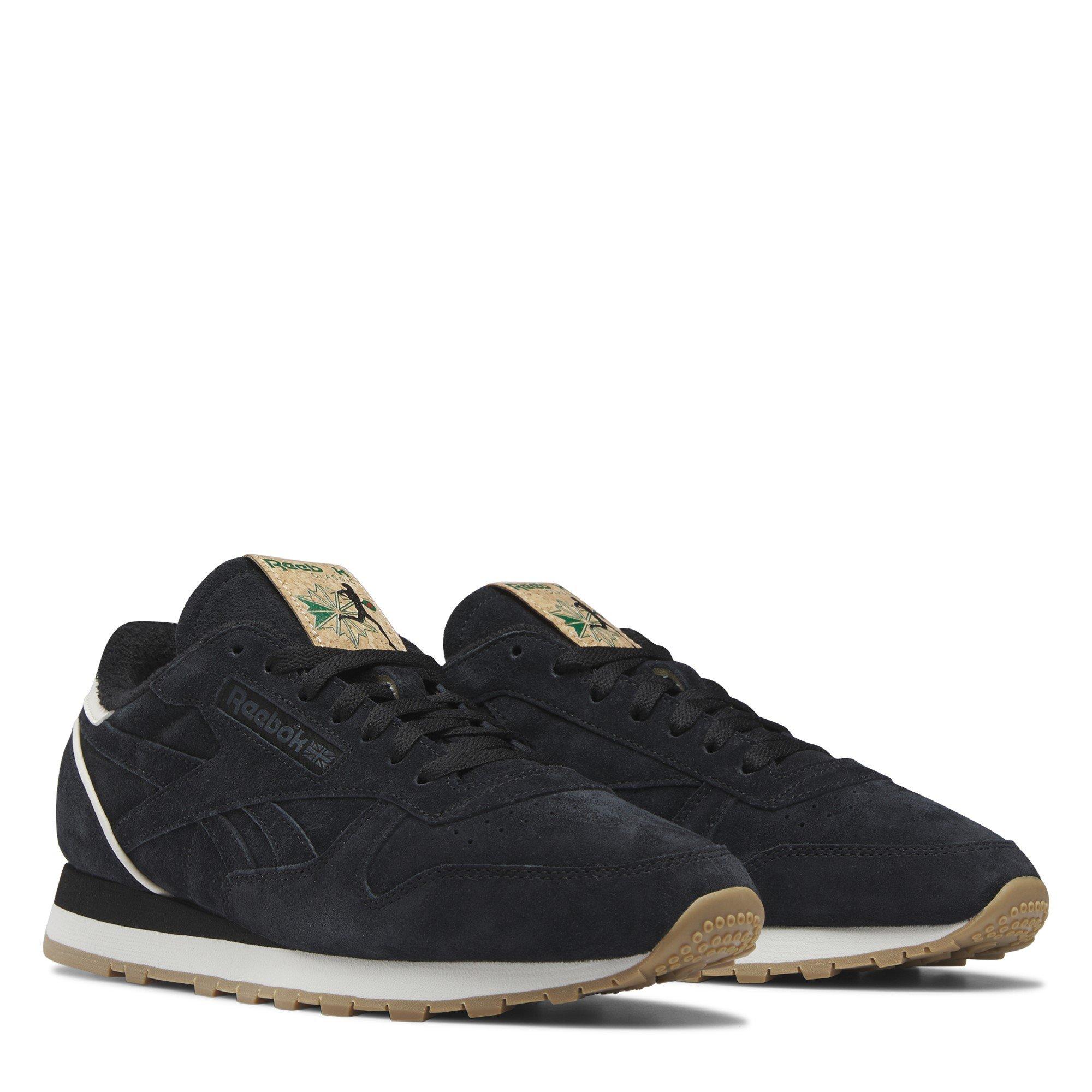 Core Black - Reebok - Adults Classic Leather Runner - 3