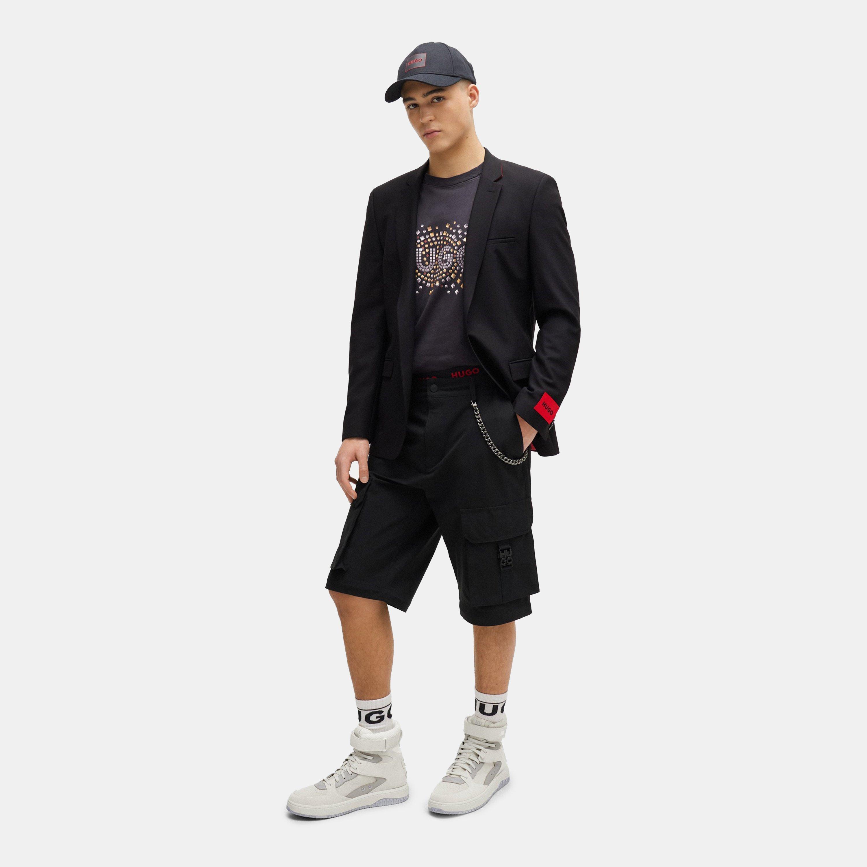 White - Hugo - Men's Kilian Hito Ltmx Low-Top Trainers - 3