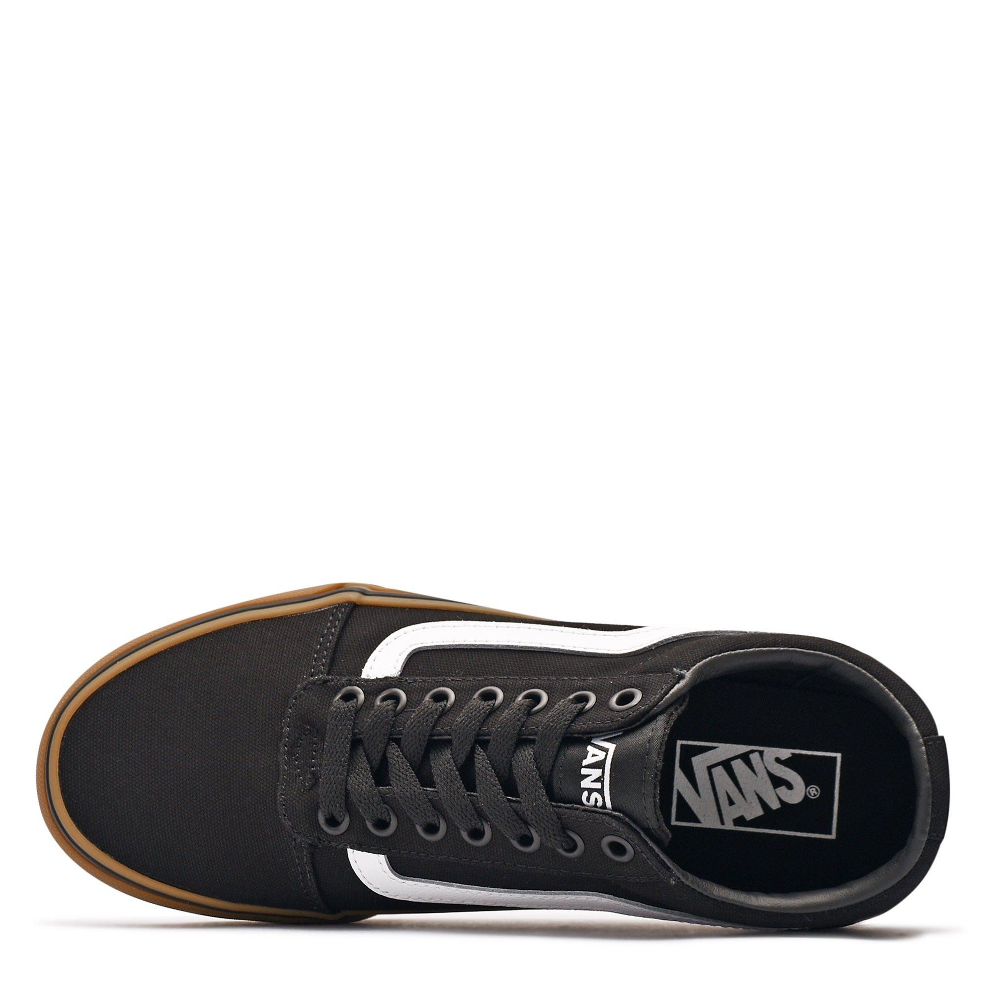 CVS BLK/GUM - Vans - Ward Mens Trainers - 3