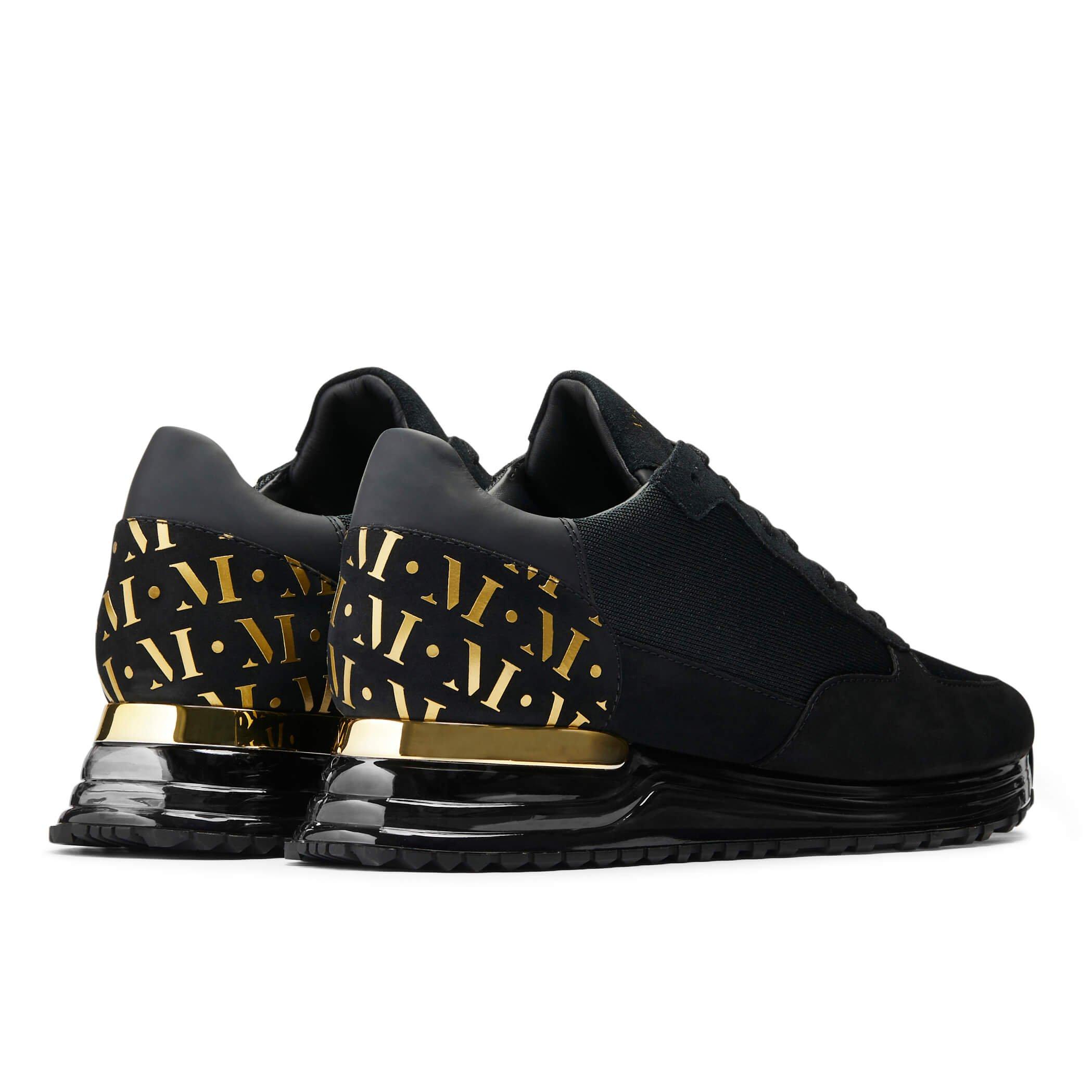 Black/Gold - Mallet - Popham Gas Trainers - 3