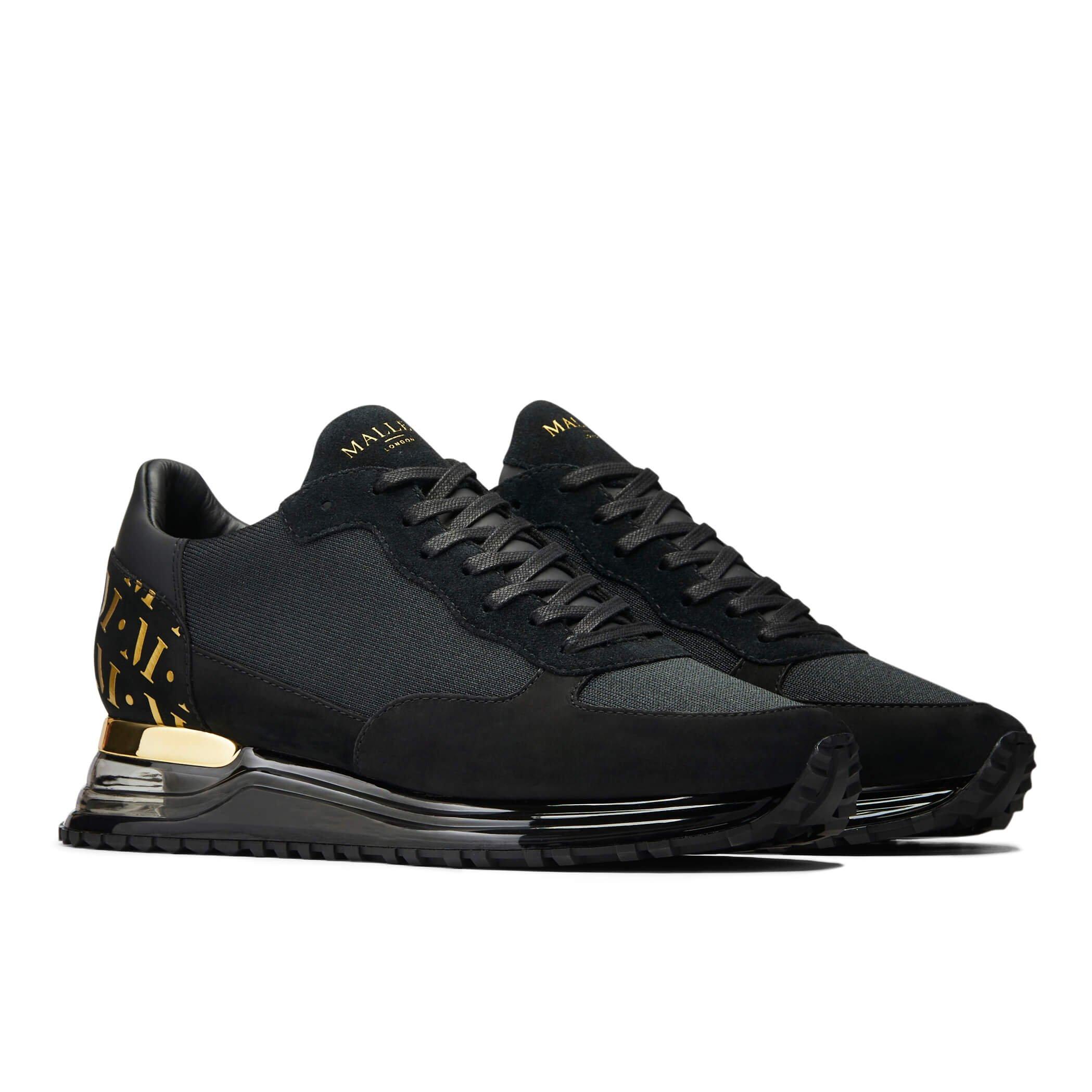 Black/Gold - Mallet - Popham Gas Trainers - 4