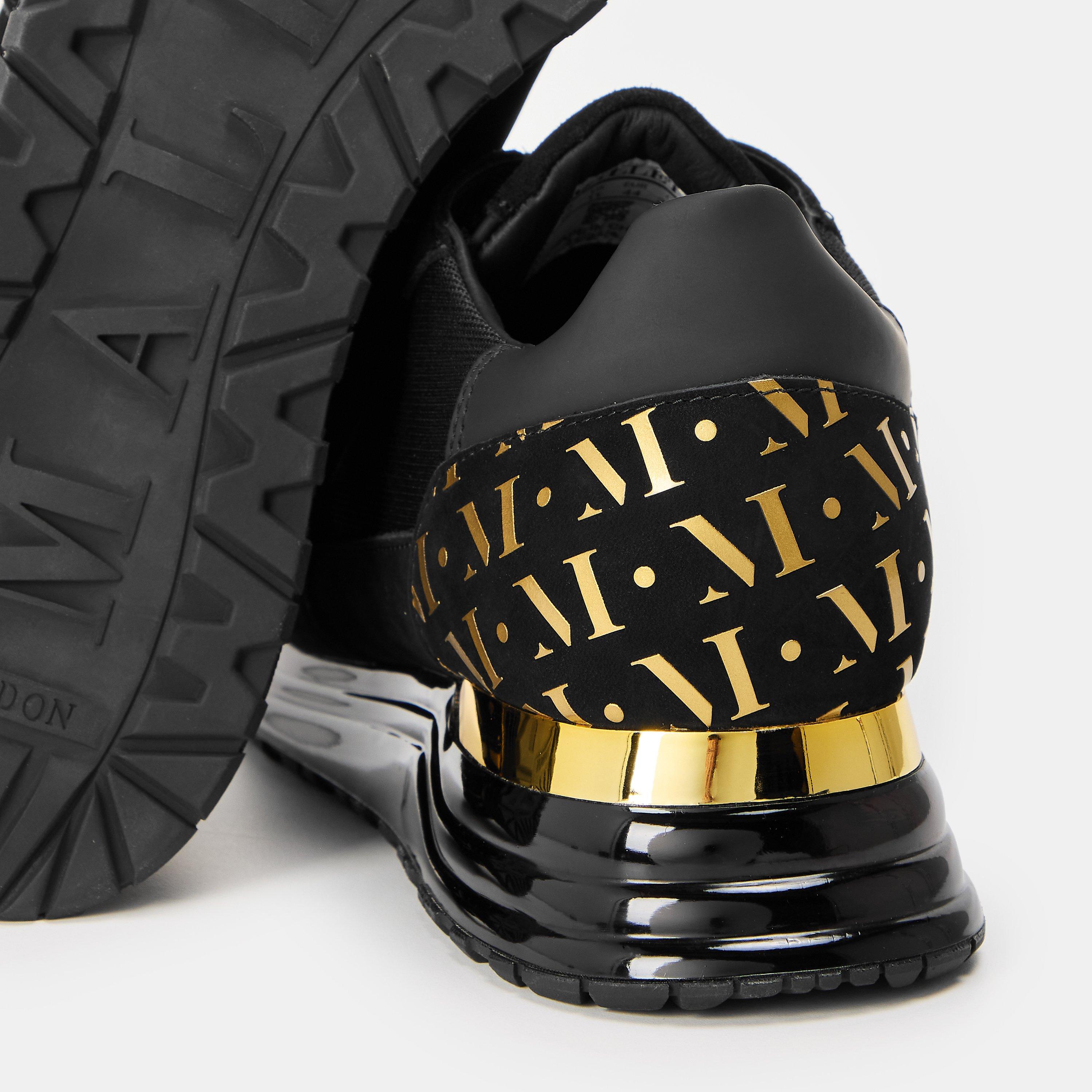 Black/Gold - Mallet - Popham Gas Trainers - 5