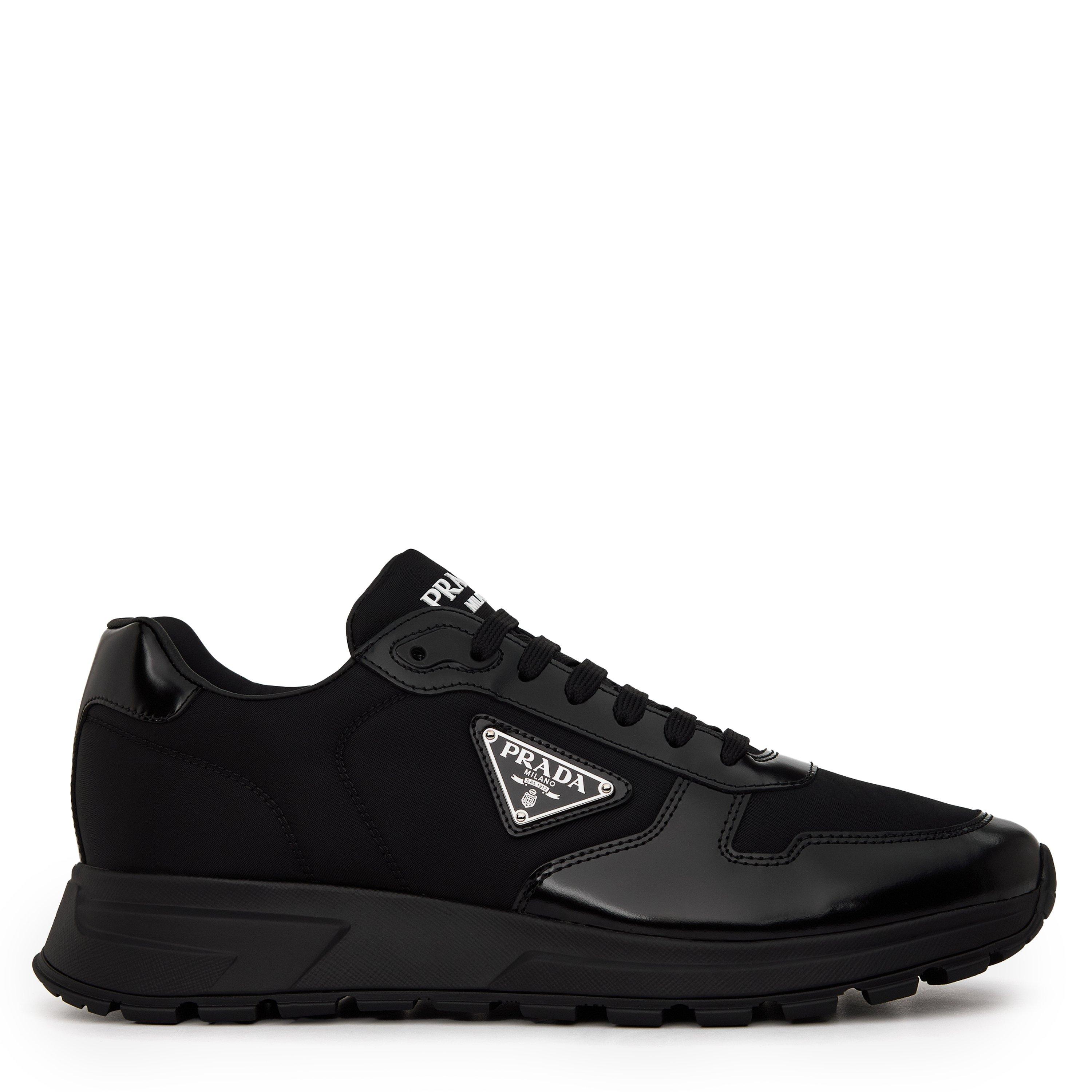 Nero - Prada - Men'S Triangle Logo Re-Nylon Trainers - 1