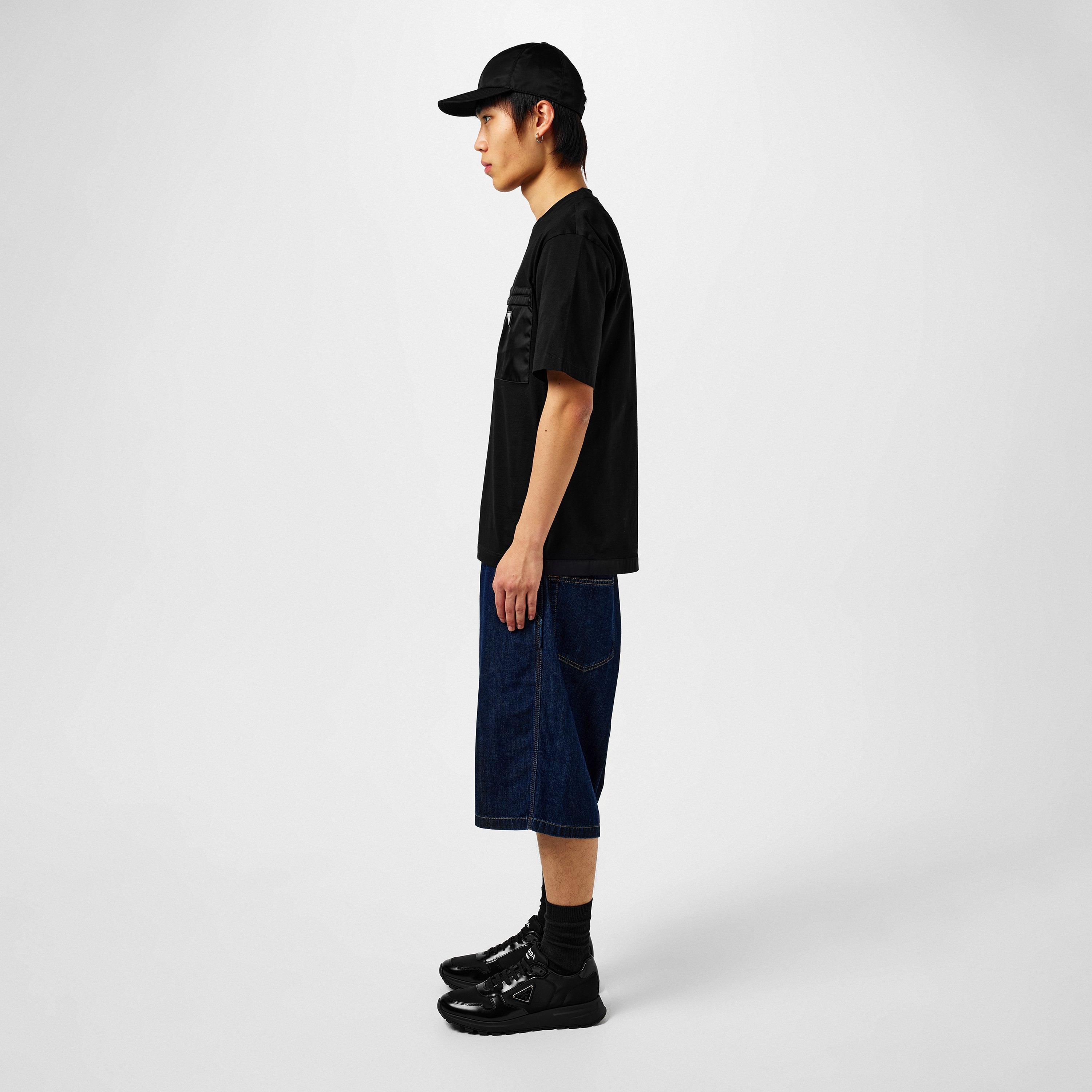 Nero - Prada - Men'S Triangle Logo Re-Nylon Trainers - 6