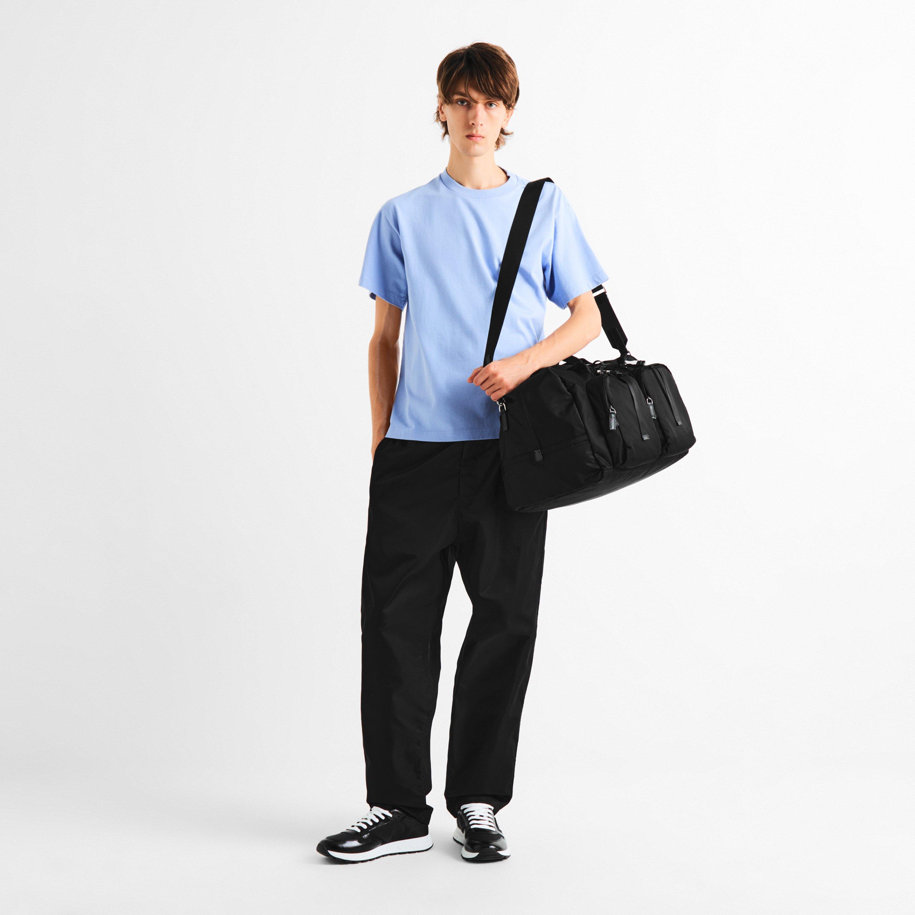 Black/White - Prada - Men'S Triangle Logo Re-Nylon Trainers - 6