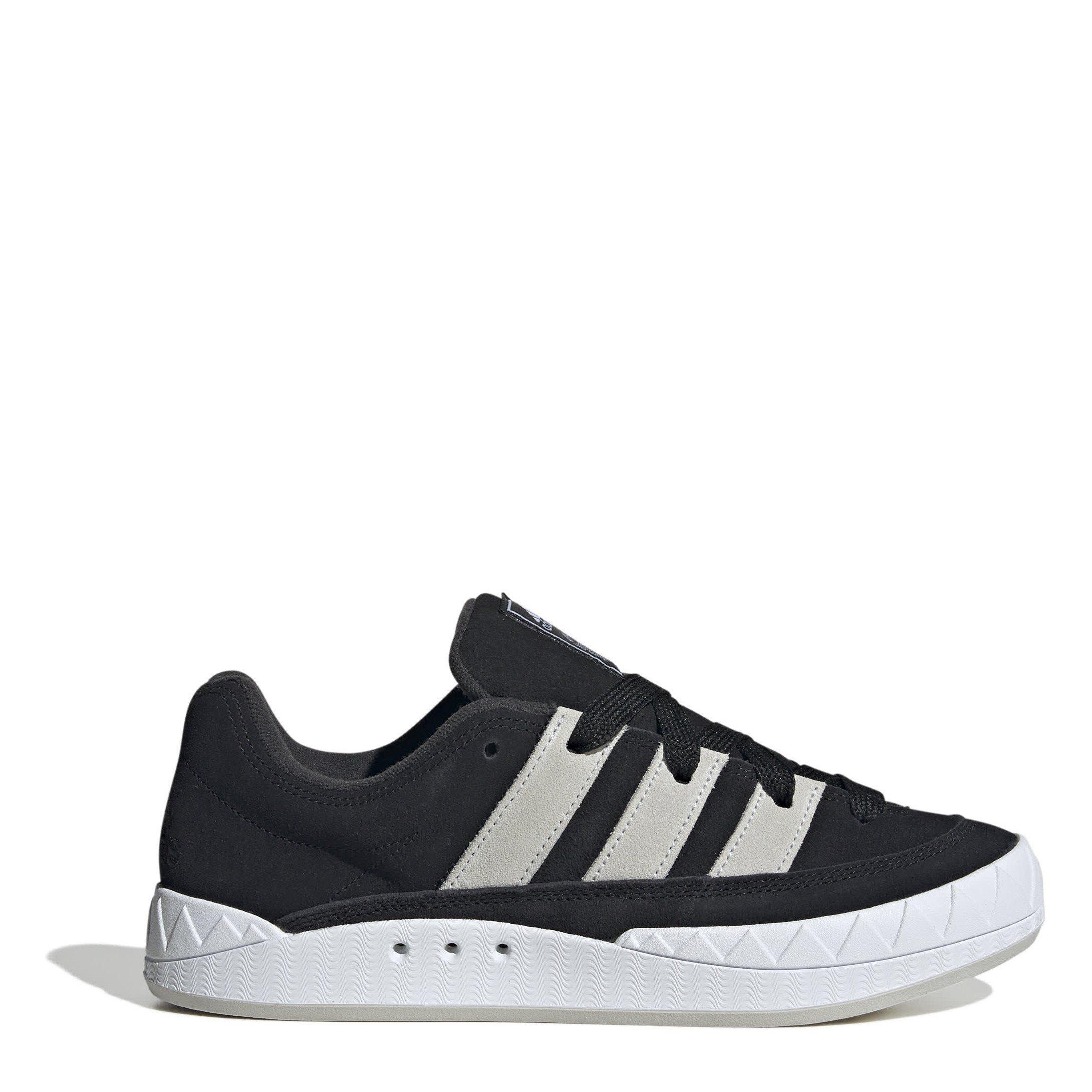 BLACK - adidas Originals - Unisex Adults' ADIMATIC Low-Top Trainers - 1