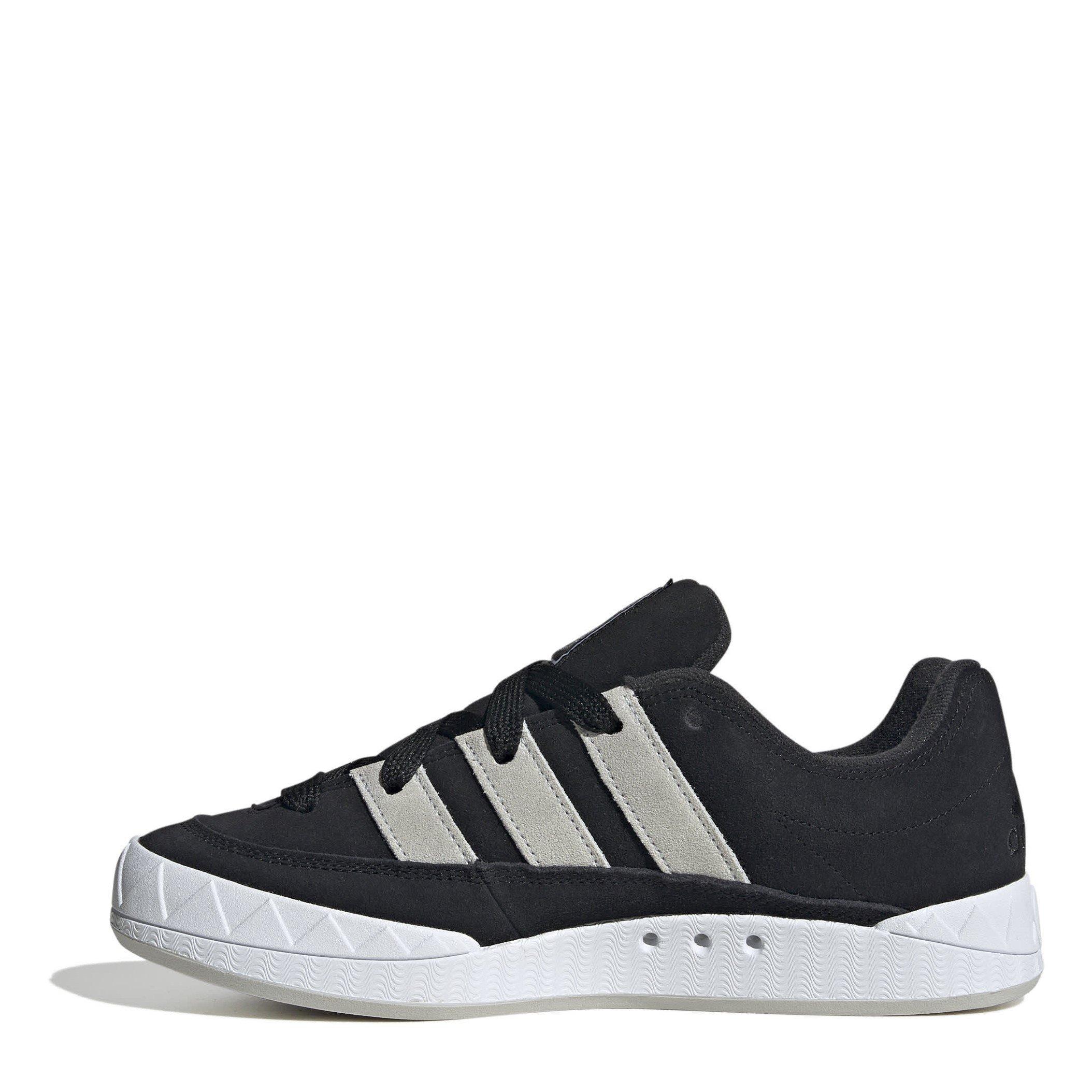 BLACK - adidas Originals - Unisex Adults' ADIMATIC Low-Top Trainers - 2