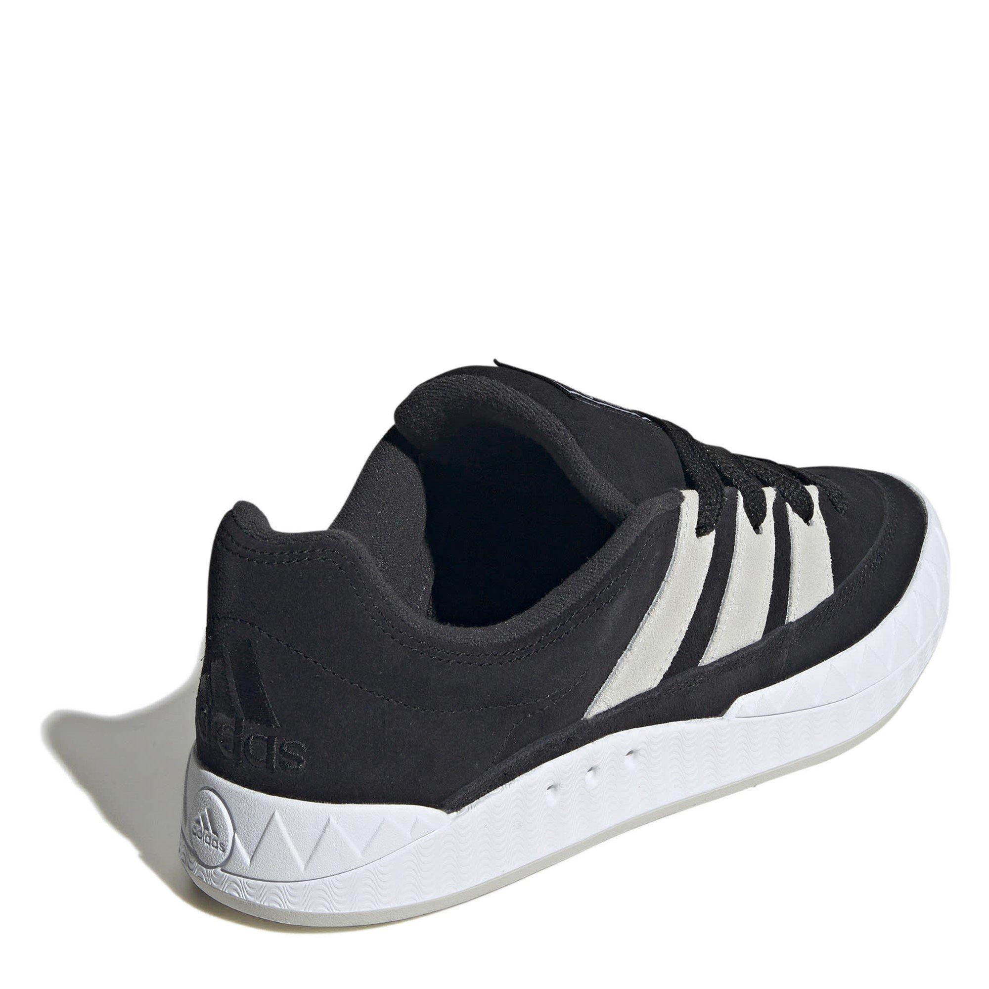 BLACK - adidas Originals - Unisex Adults' ADIMATIC Low-Top Trainers - 4
