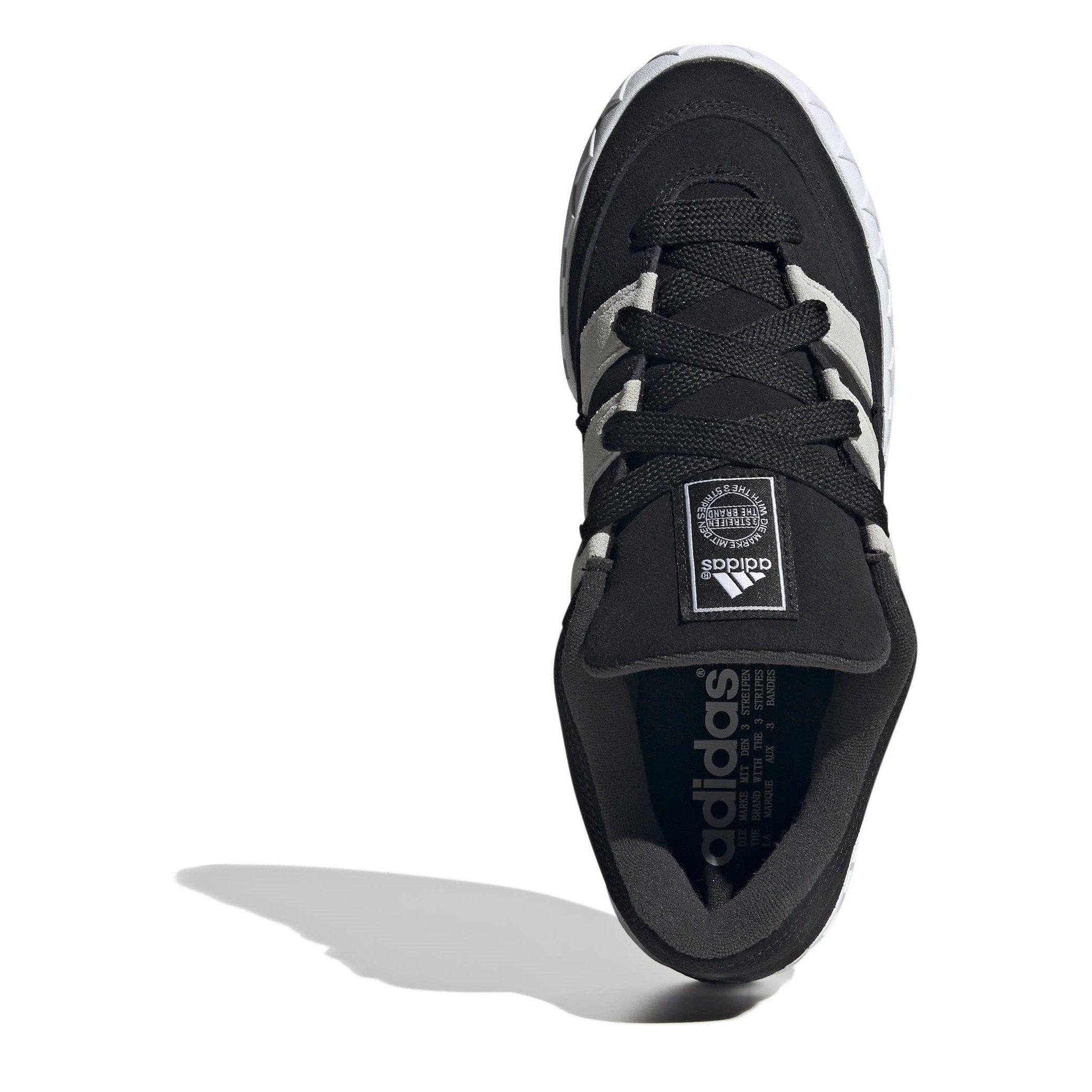 BLACK - adidas Originals - Unisex Adults' ADIMATIC Low-Top Trainers - 5