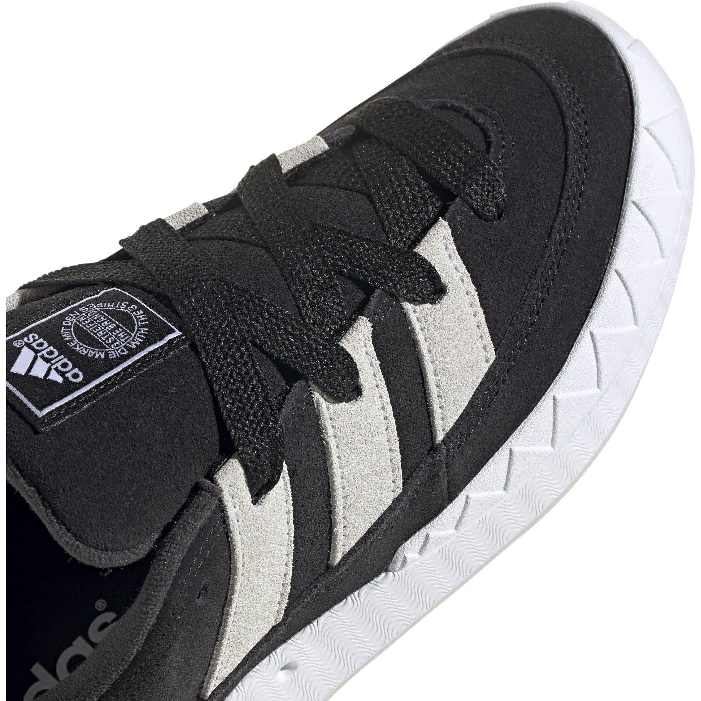 BLACK - adidas Originals - Unisex Adults' ADIMATIC Low-Top Trainers - 8