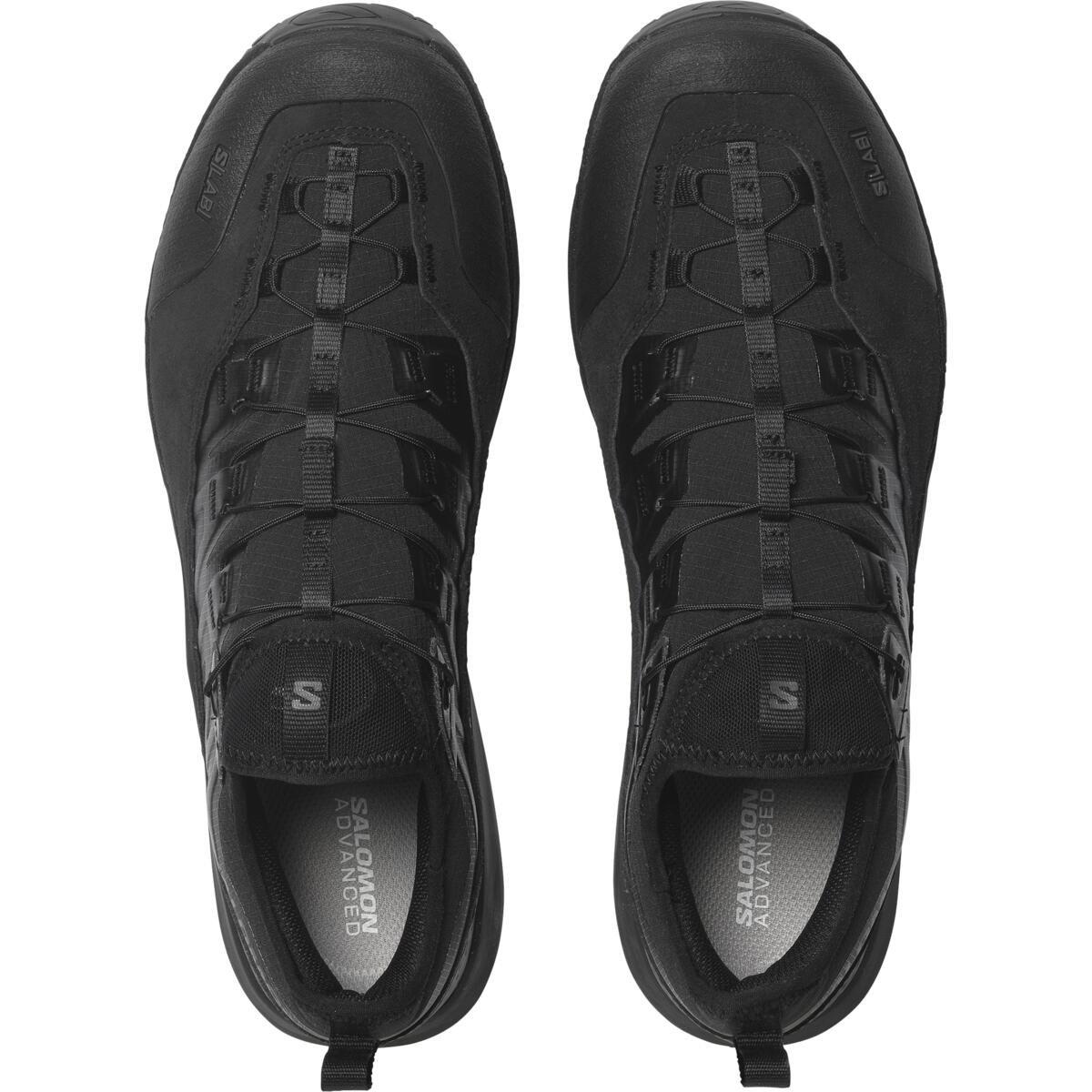 Black - Salomon - Men's Alpinway Advanced Low-Top Trainers - 3