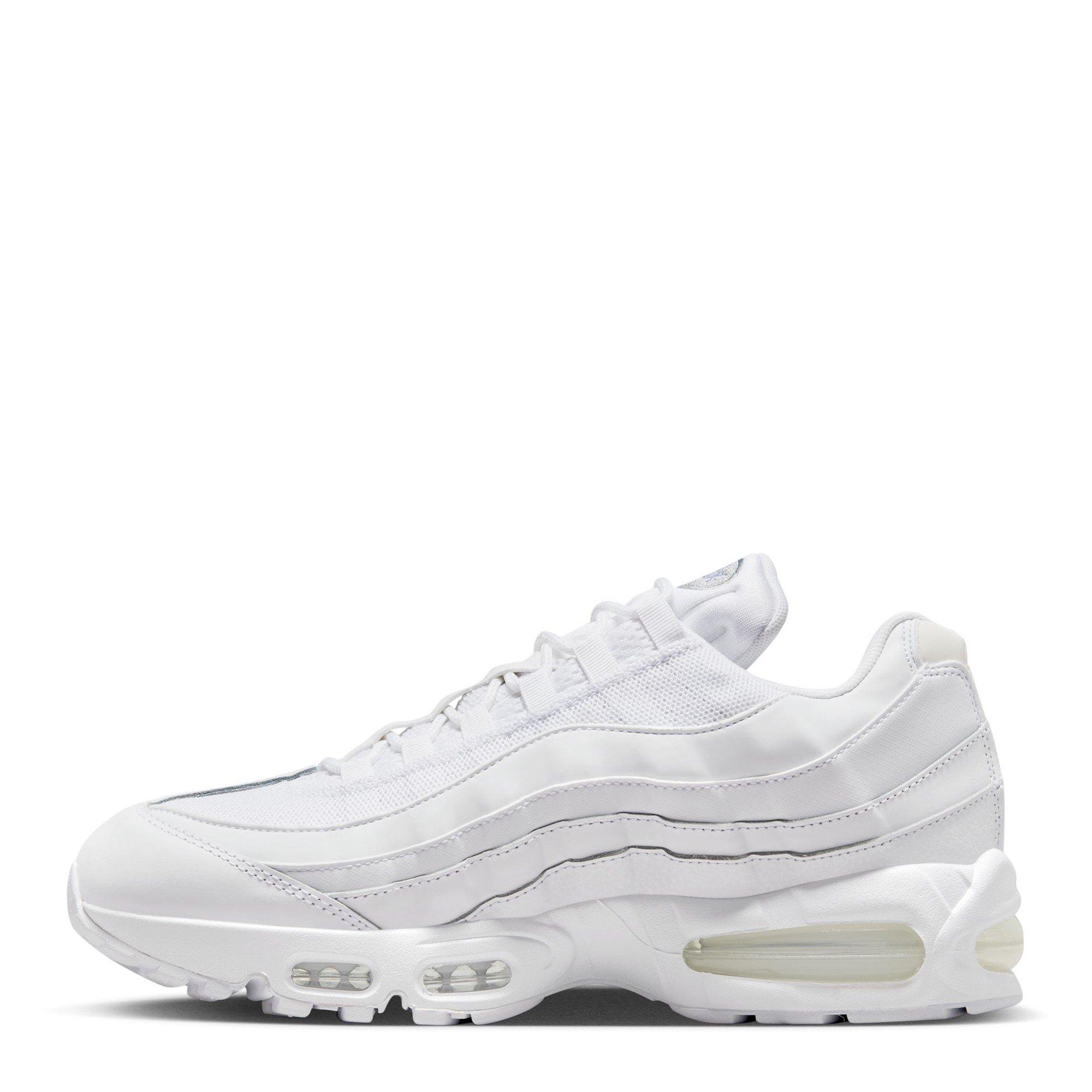 White/White - Nike - Men's Air Max 95 Big Bubble Trainers - 2
