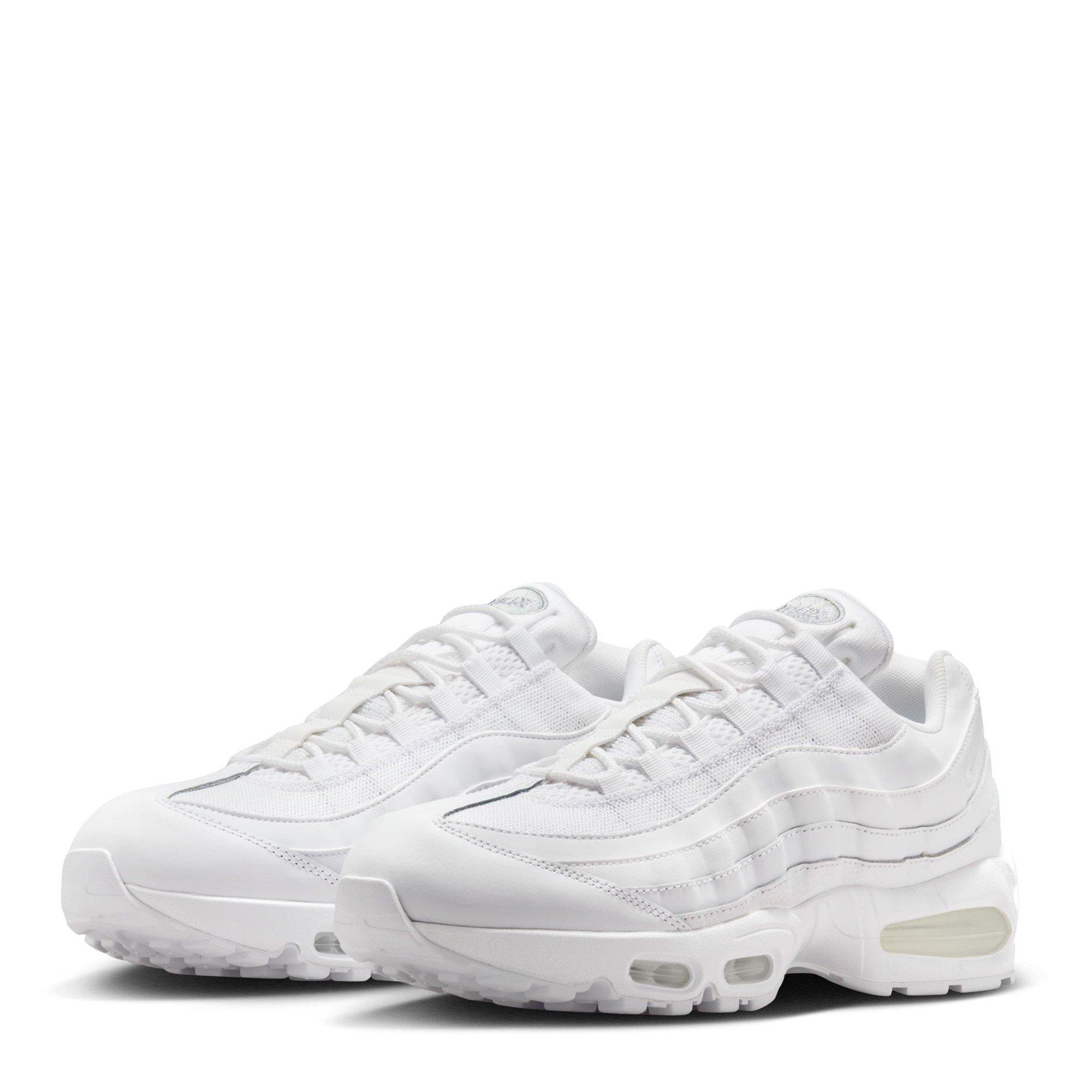 White/White - Nike - Men's Air Max 95 Big Bubble Trainers - 3