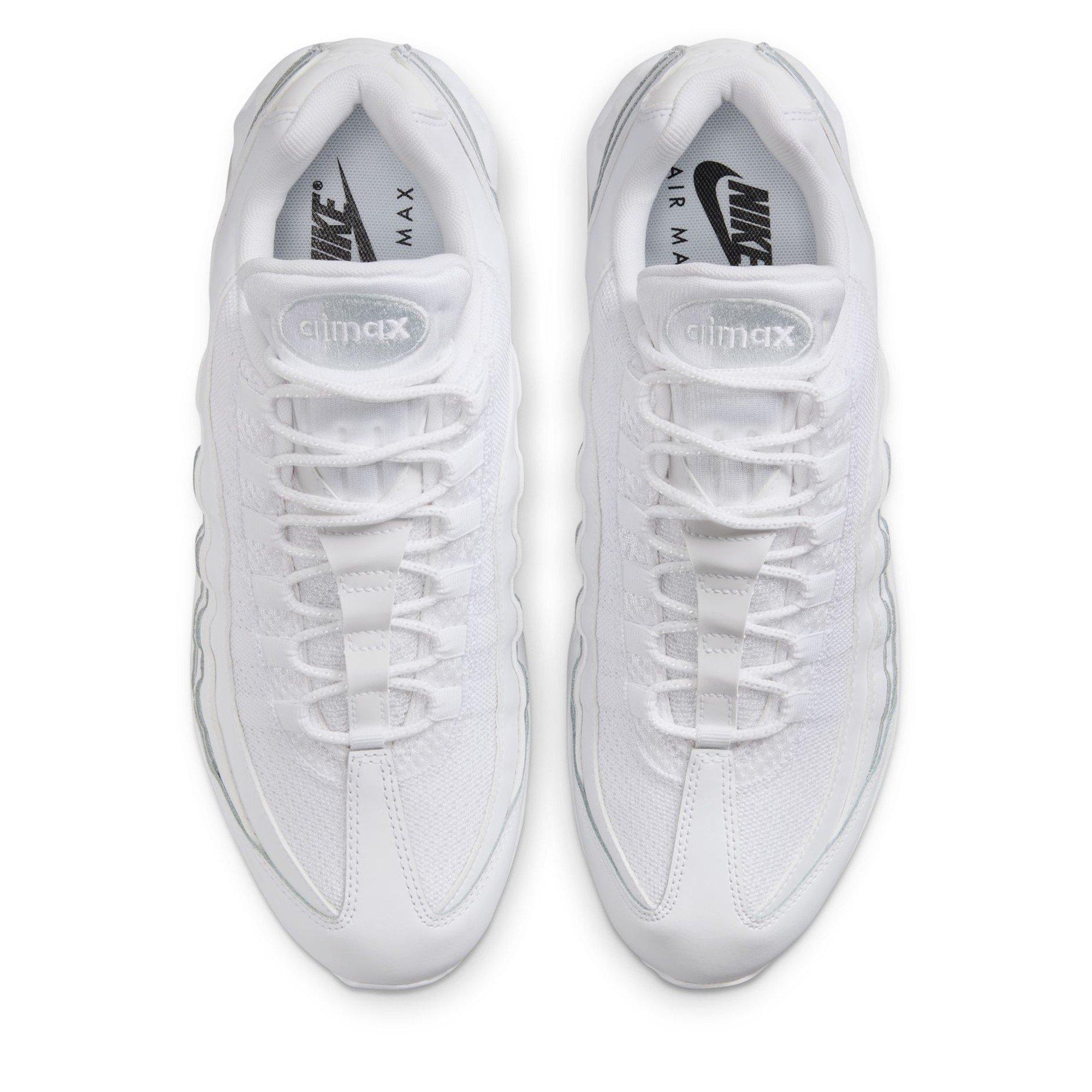 White/White - Nike - Men's Air Max 95 Big Bubble Trainers - 5