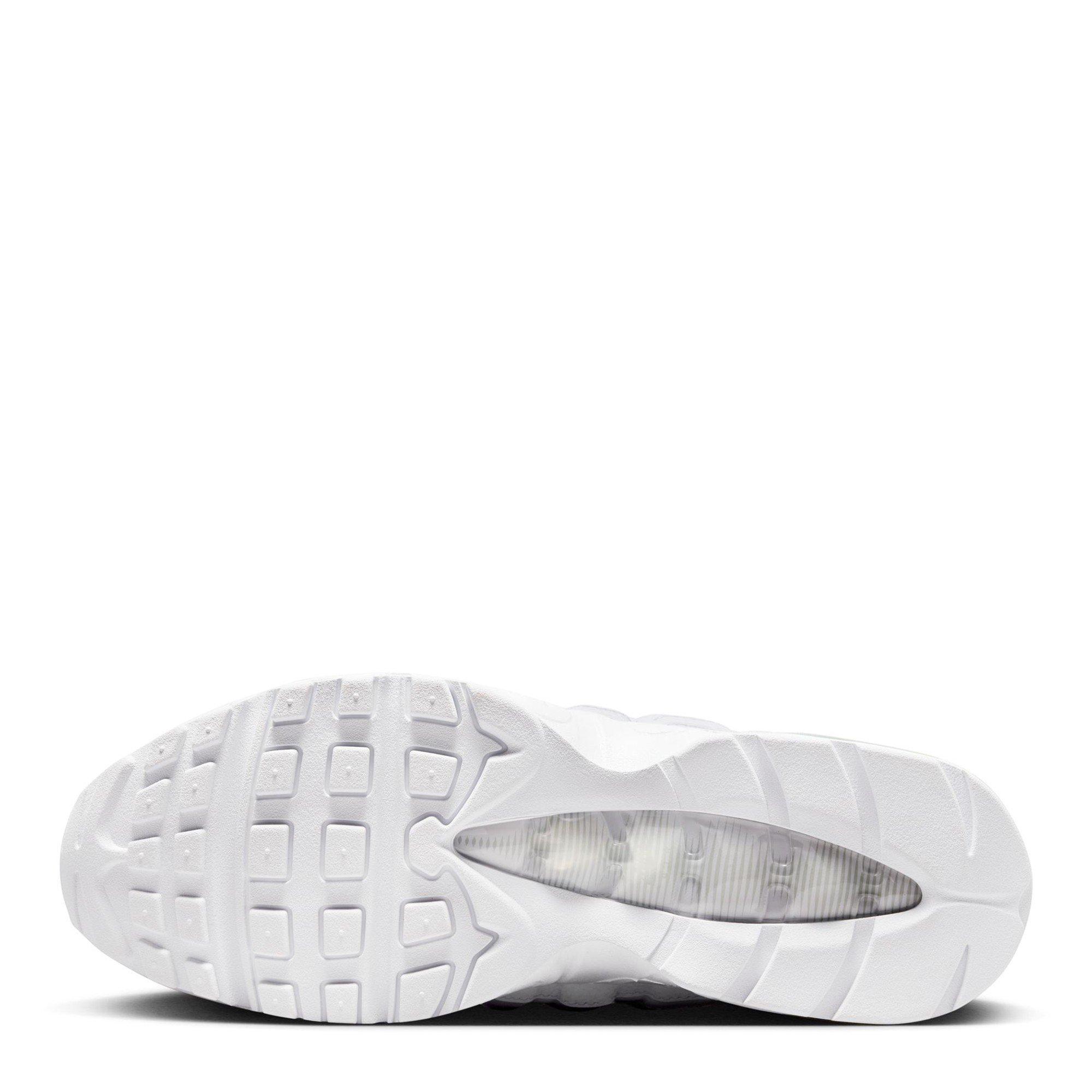 White/White - Nike - Men's Air Max 95 Big Bubble Trainers - 6