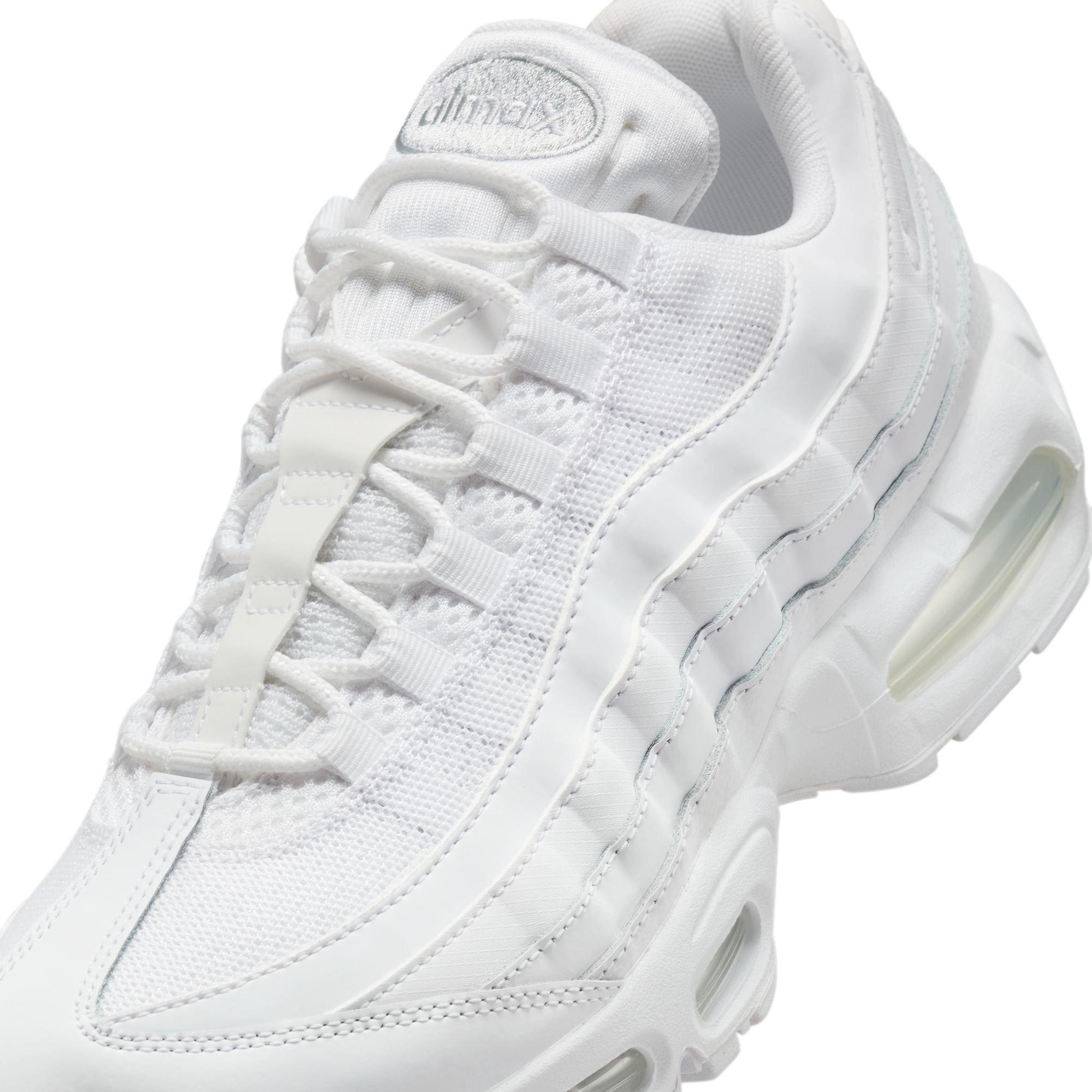White/White - Nike - Men's Air Max 95 Big Bubble Trainers - 7