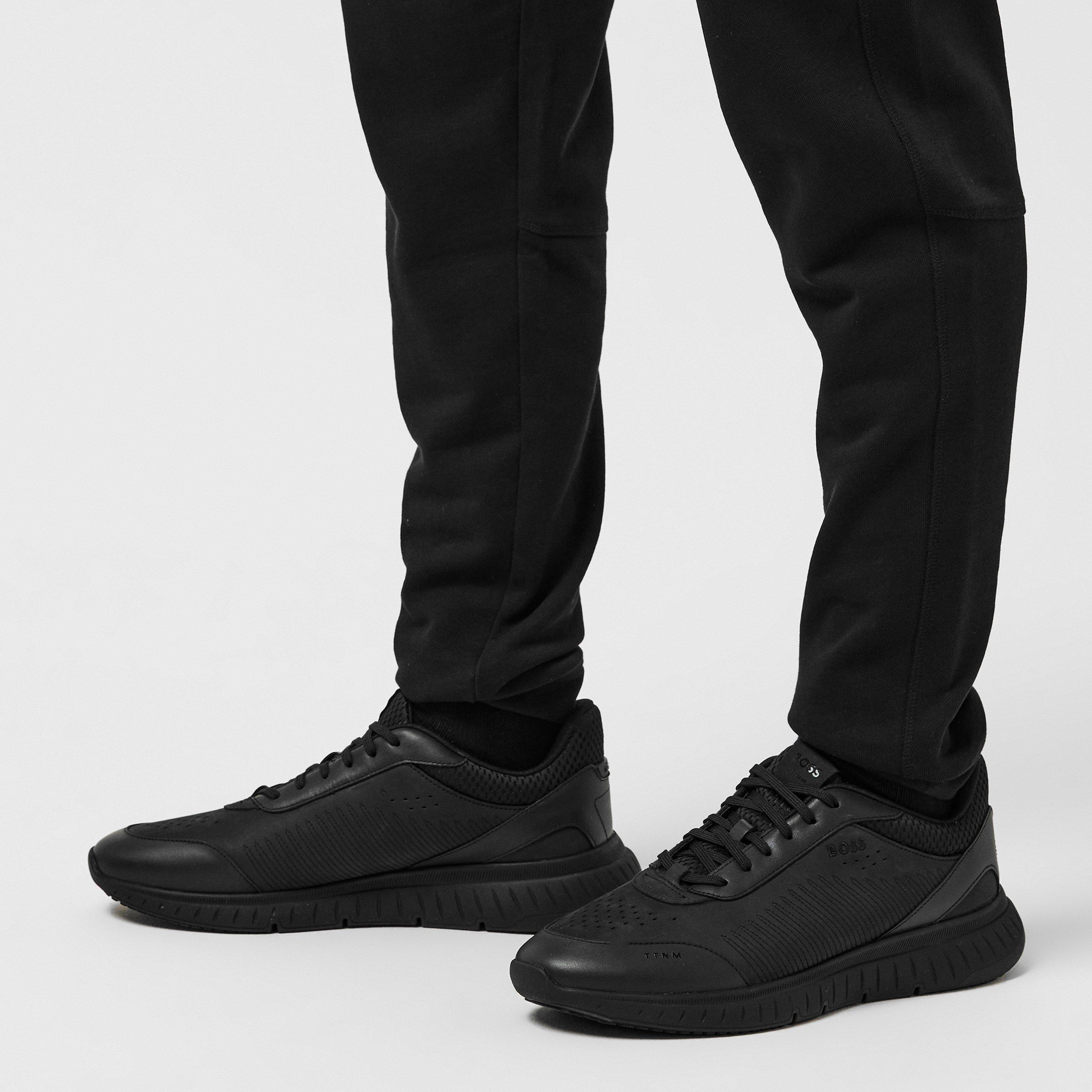 Black - Boss - Men's Titanis Cushioned Midsole Trainers - 3