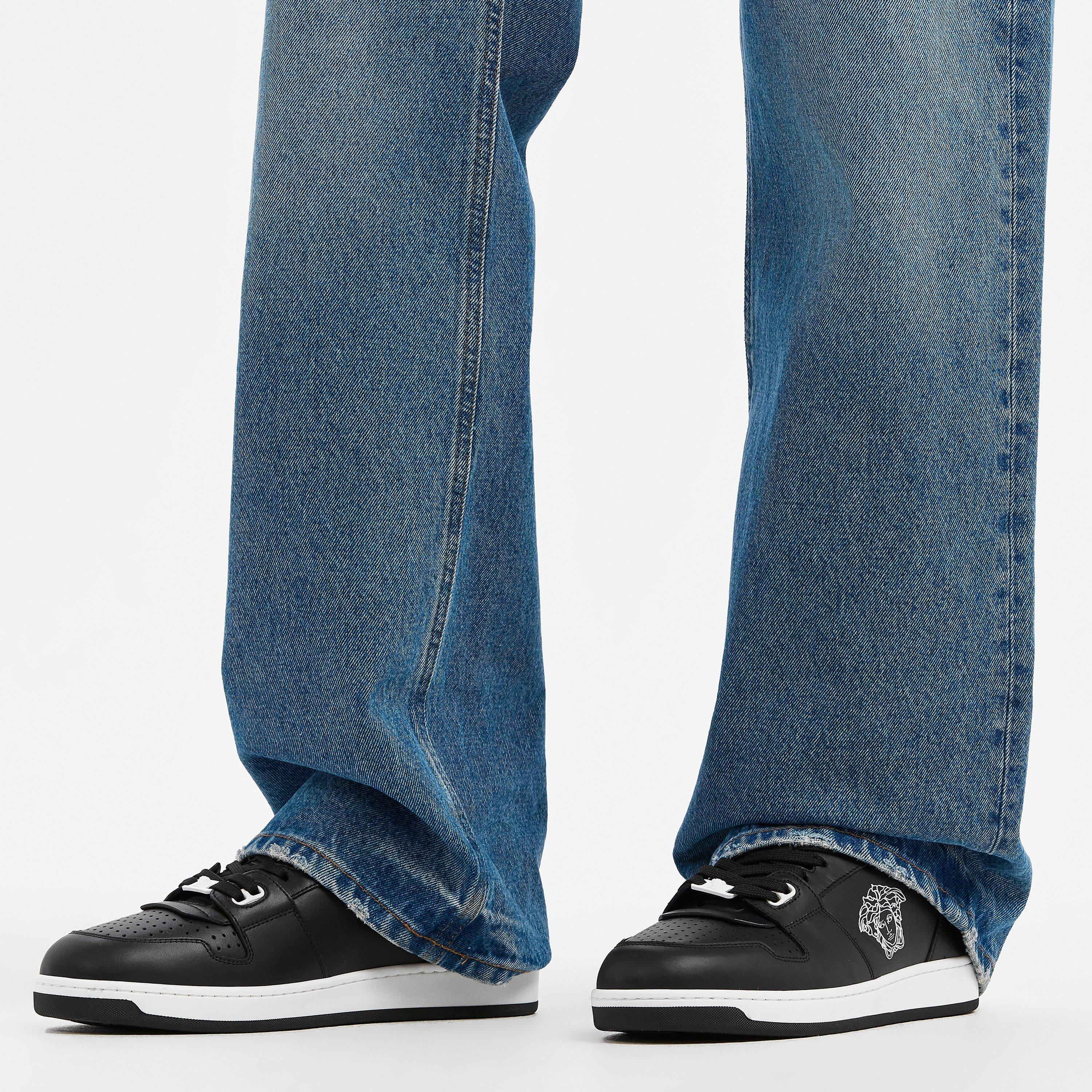 Black - Versace - Versace Medusa Sneak Sn00 - 3