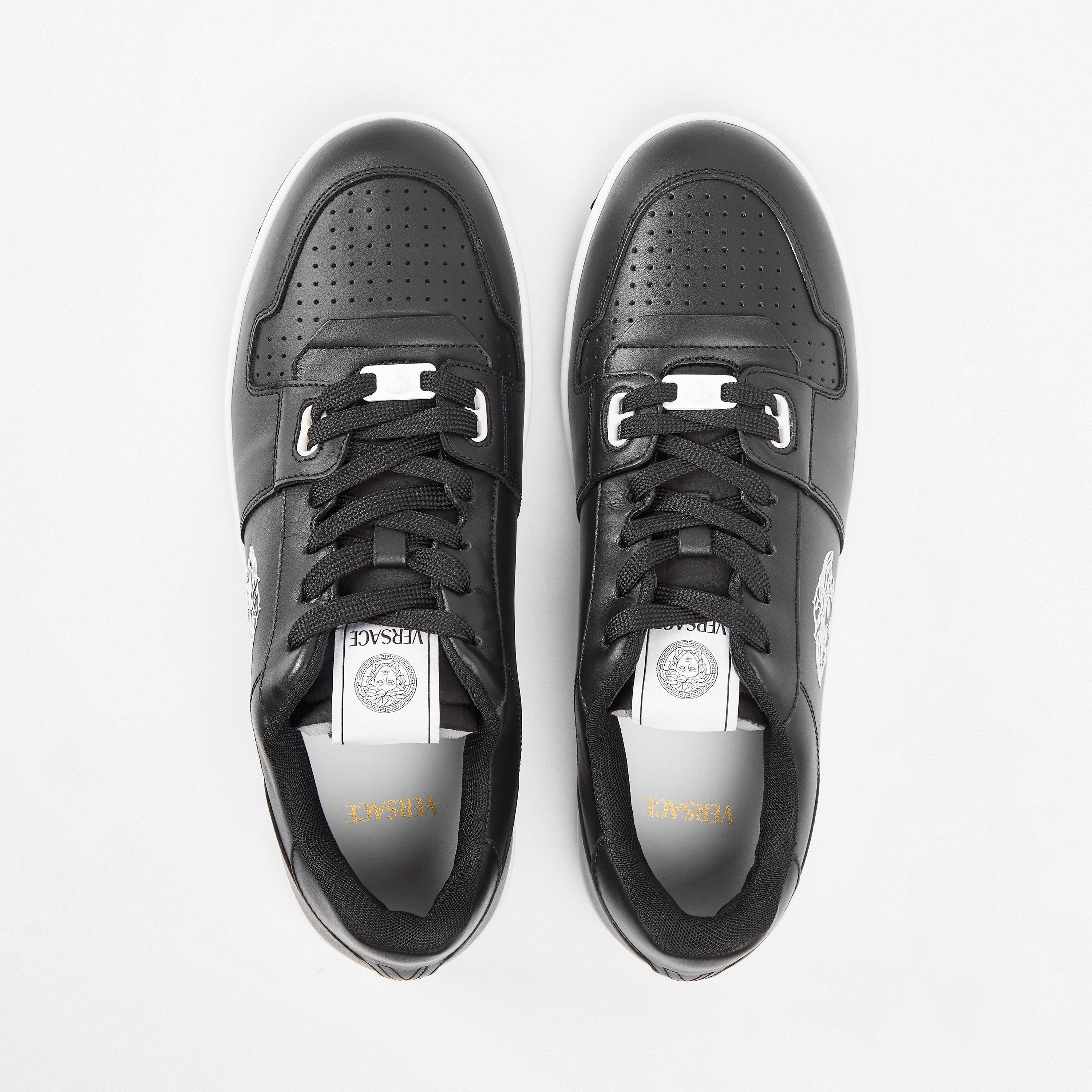 Black - Versace - Versace Medusa Sneak Sn00 - 5