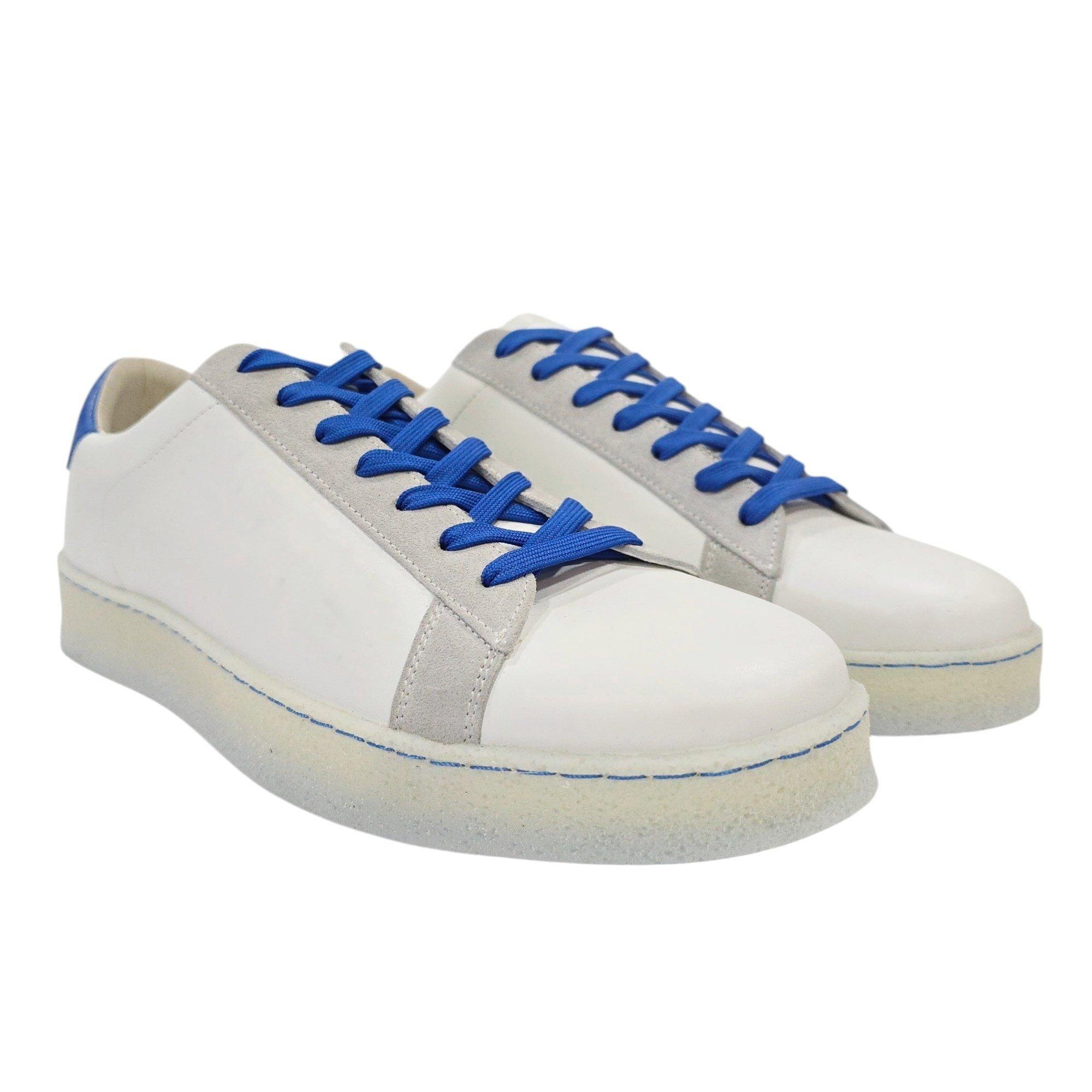 Hvid/Blå/Orange - Loyalti - Castro Low-Top Trainers - 3