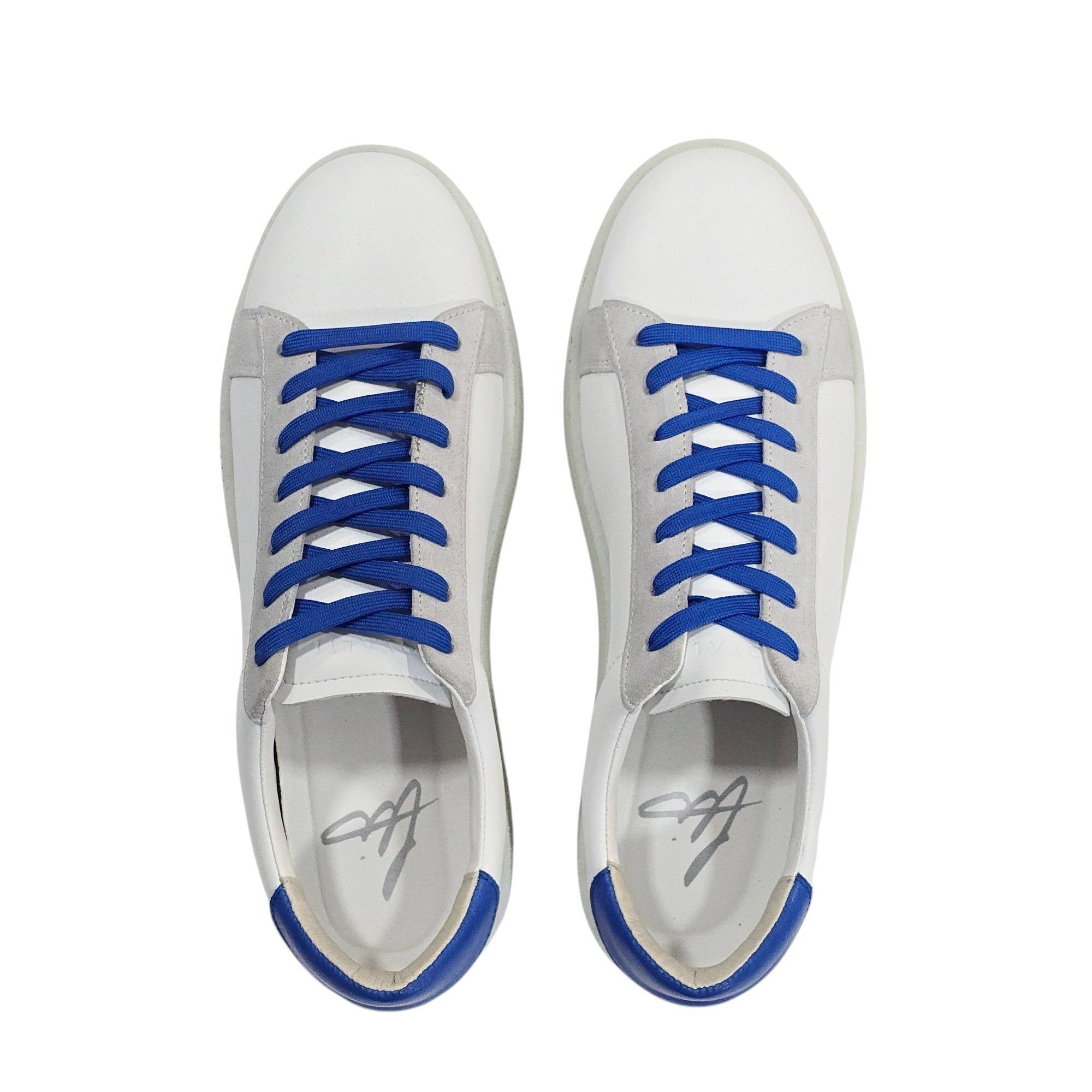 Hvid/Blå/Orange - Loyalti - Castro Low-Top Trainers - 5