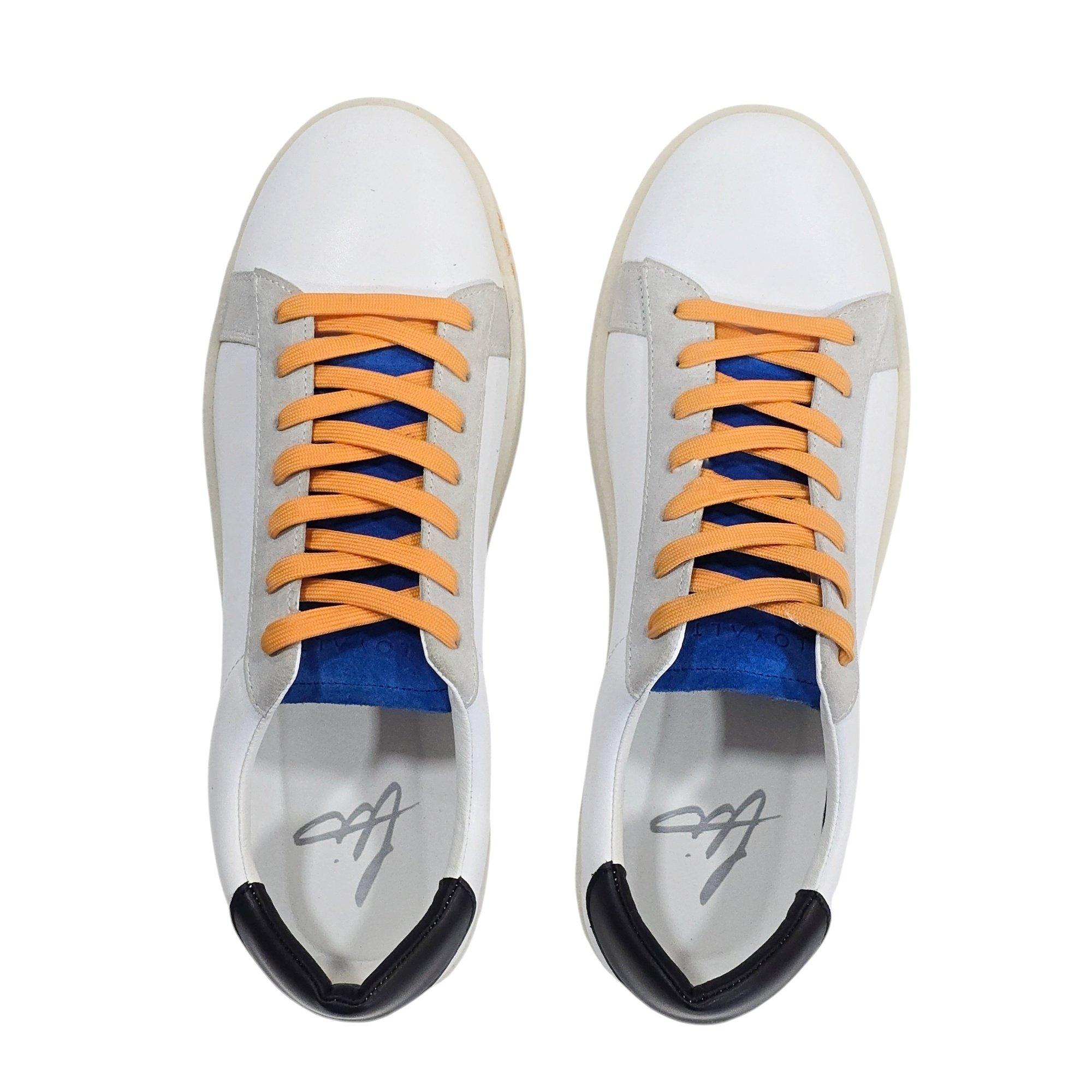 Wht/Blue/Grey - Loyalti - Men's Castro Low-Top Trainers - 5