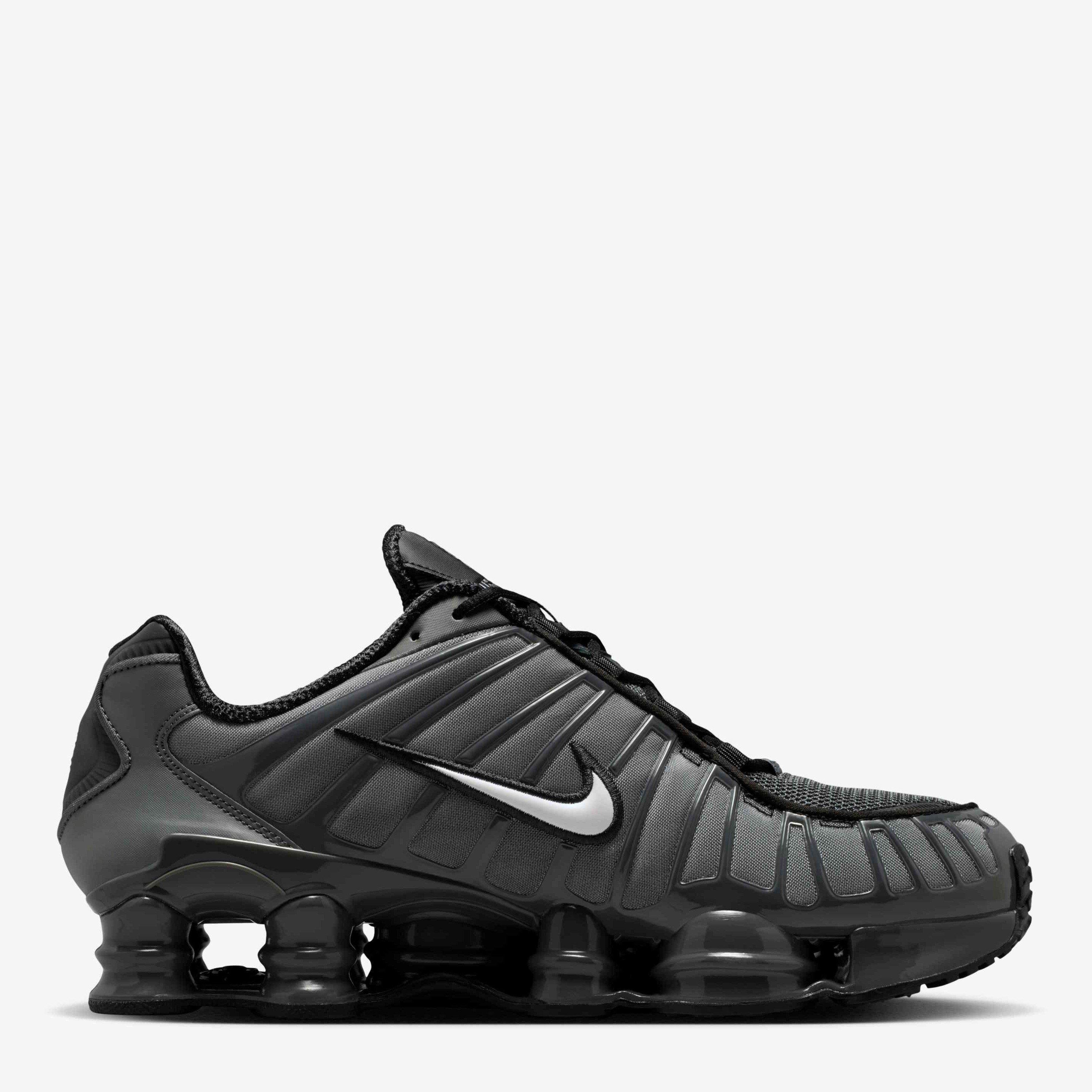 Nike Men's Shox Tl Trainers - Iron/White - 8 (42.5)